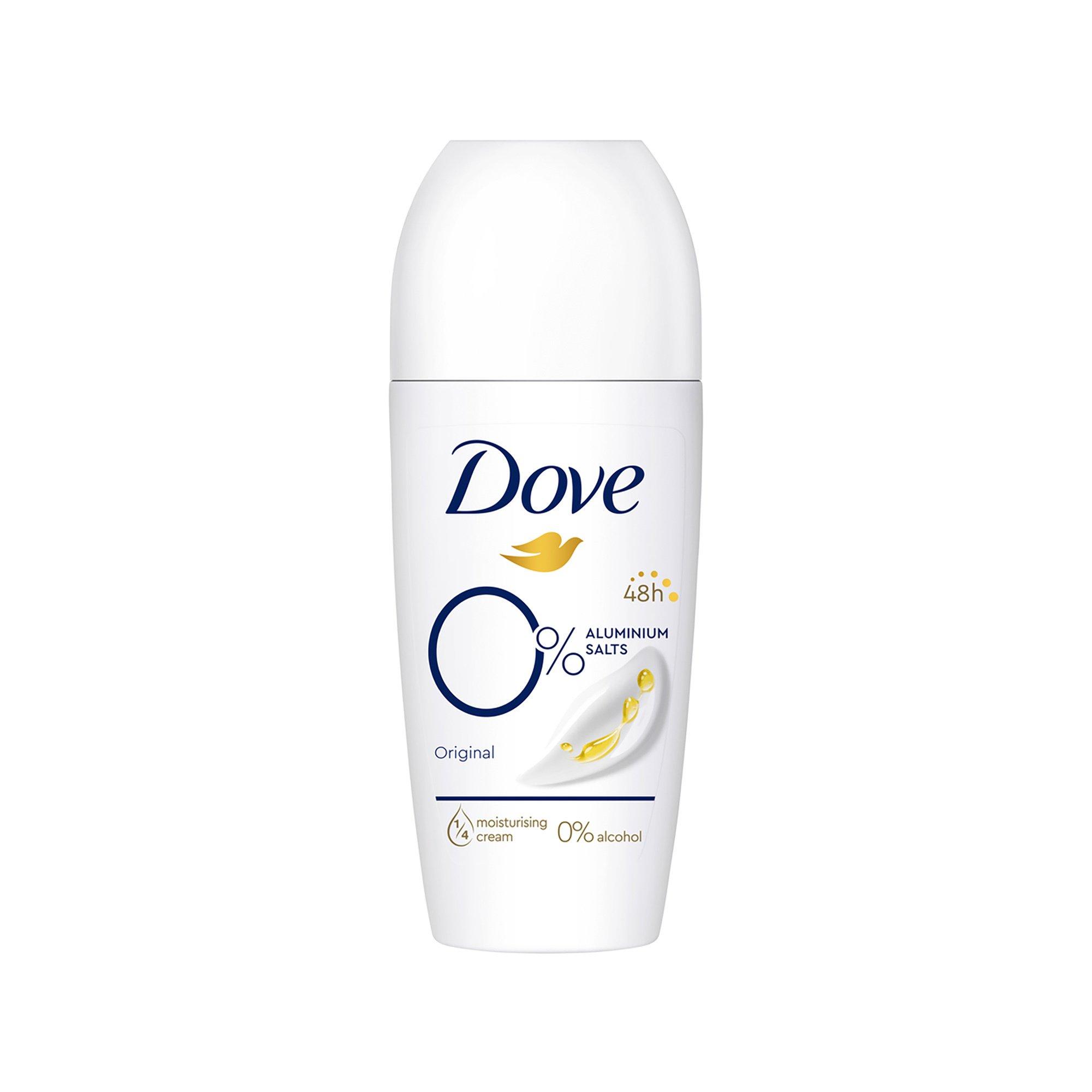 Dove Deo 0% Original Roll-On Advanced Care Original Antitranspirant-Roll-on