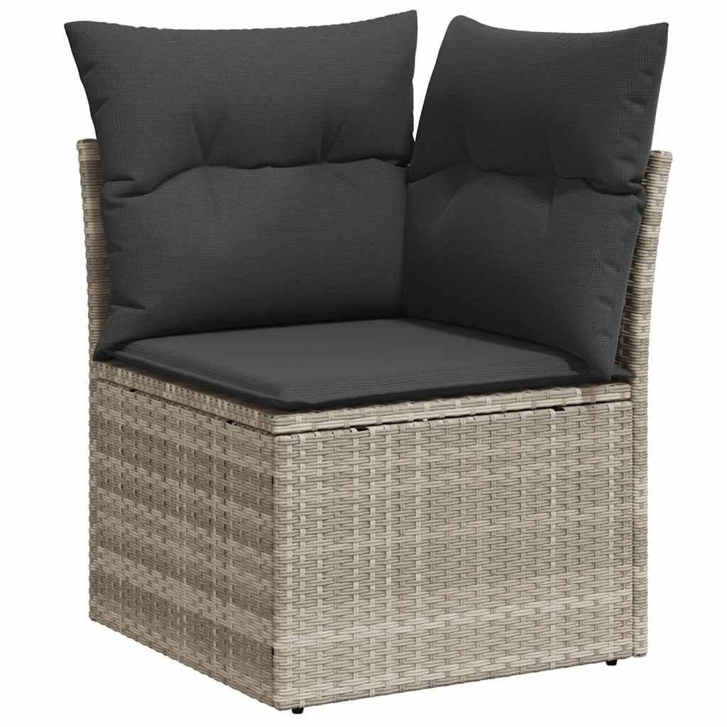 VidaXL Gartensofa set poly-rattan