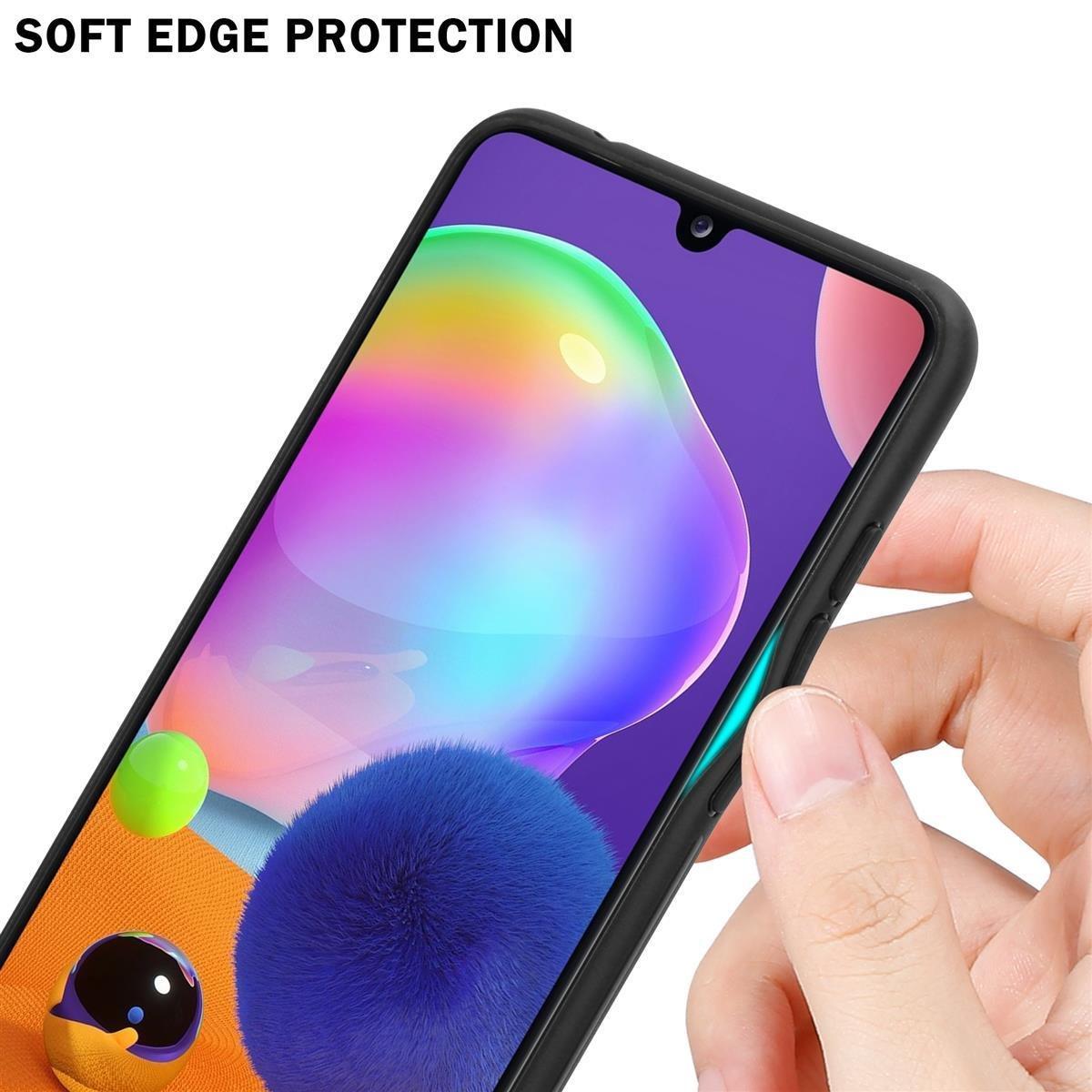 Cadorabo Hülle für Samsung Galaxy A31 Zweifarbig
