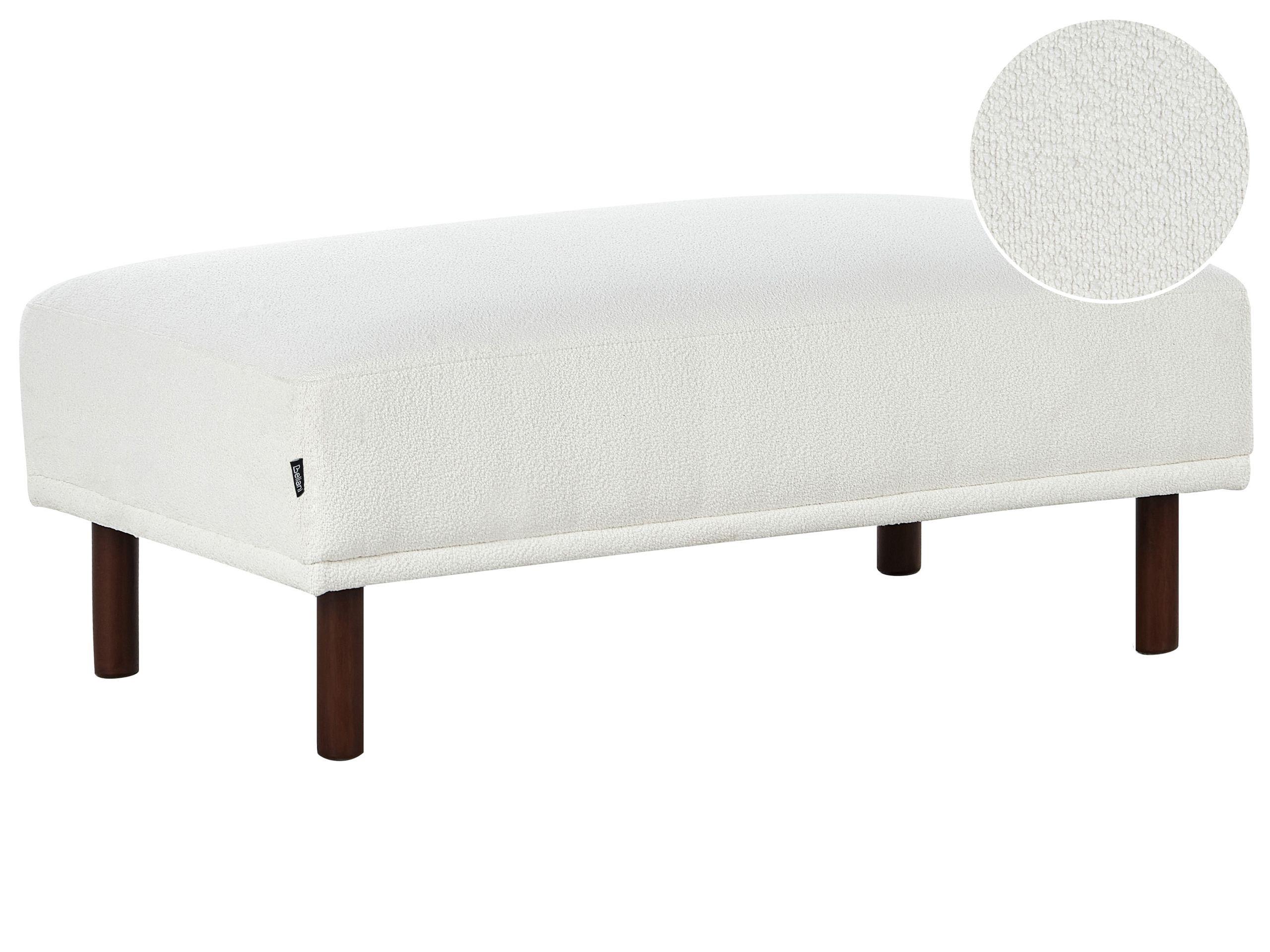 Beliani Ottomane aus Bouclé Modern HOLT