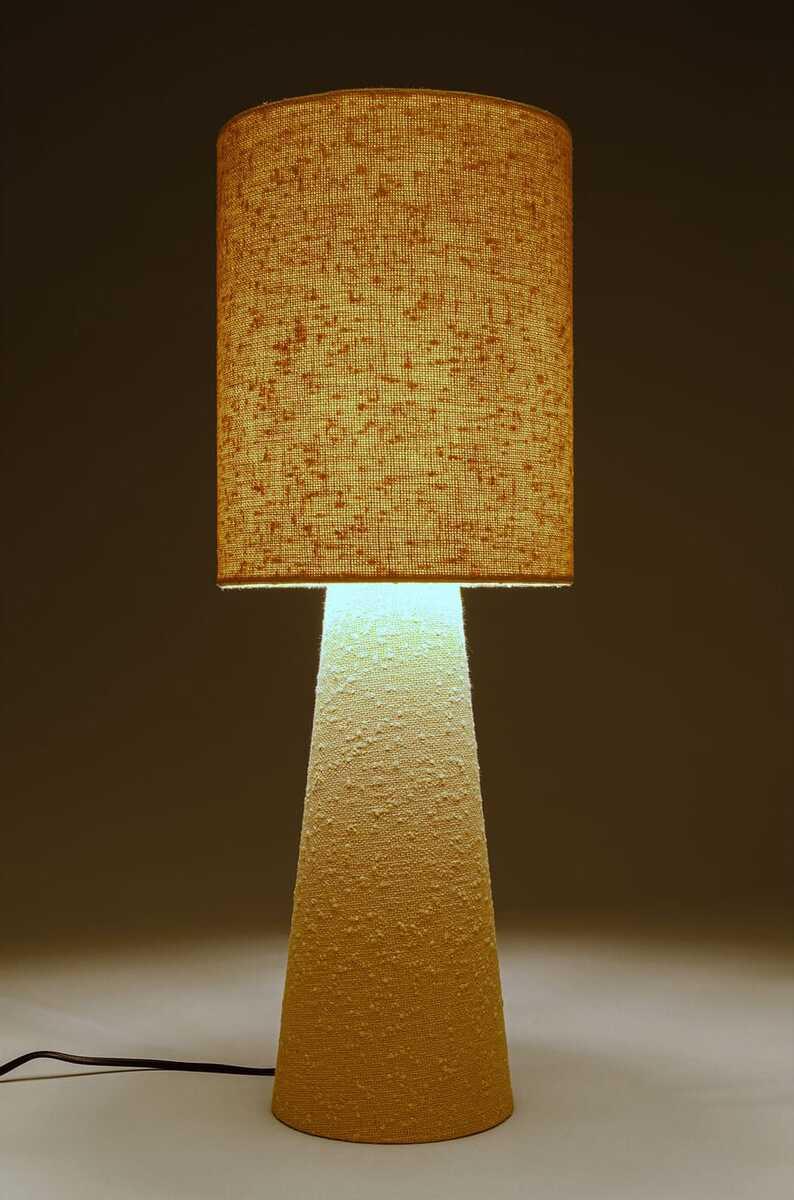 KARE Design Tischleuchte Marleen Boucle 60