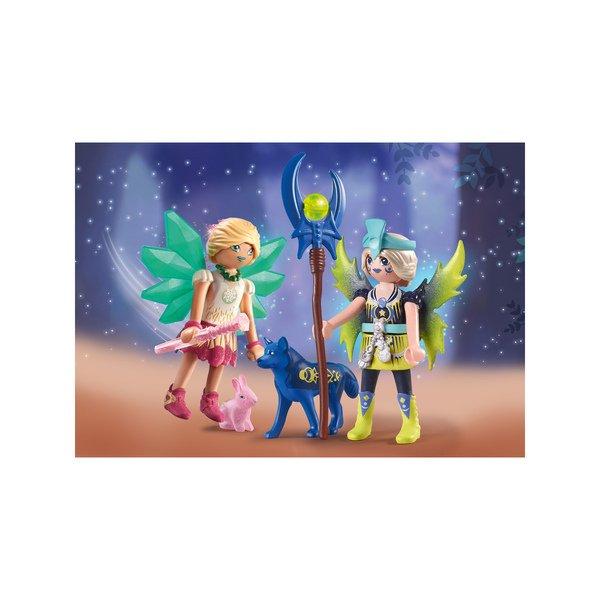 Playmobil 71236 Crystal- und Moon Fairy mit Seelentieren