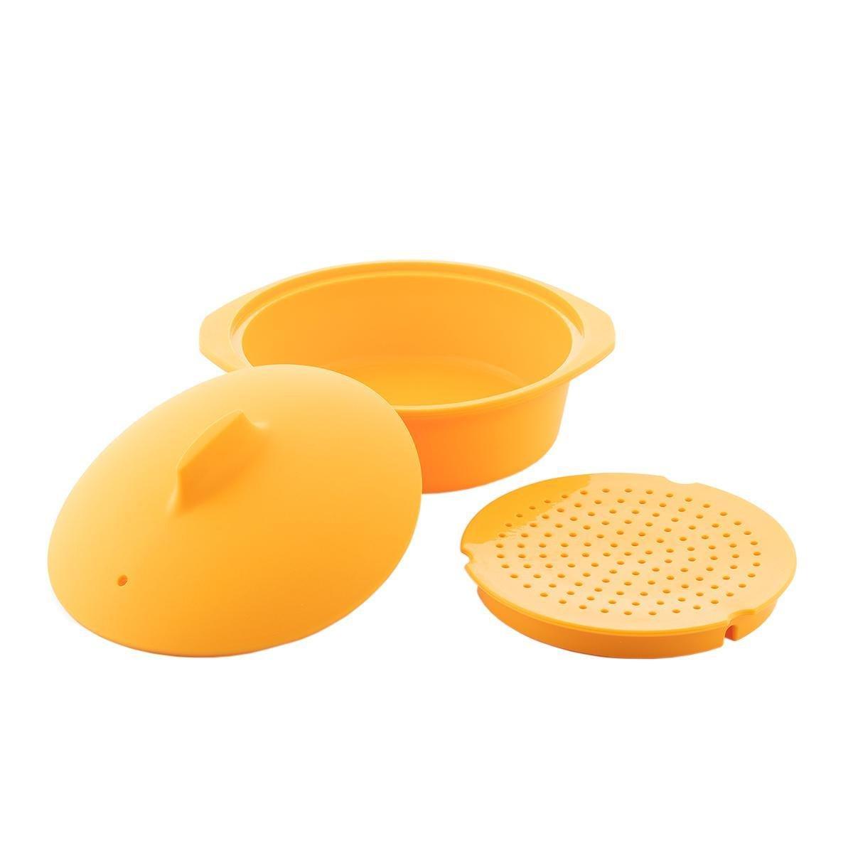 InnovaGoods Dampfgarer für Mikrowelle - Orange
