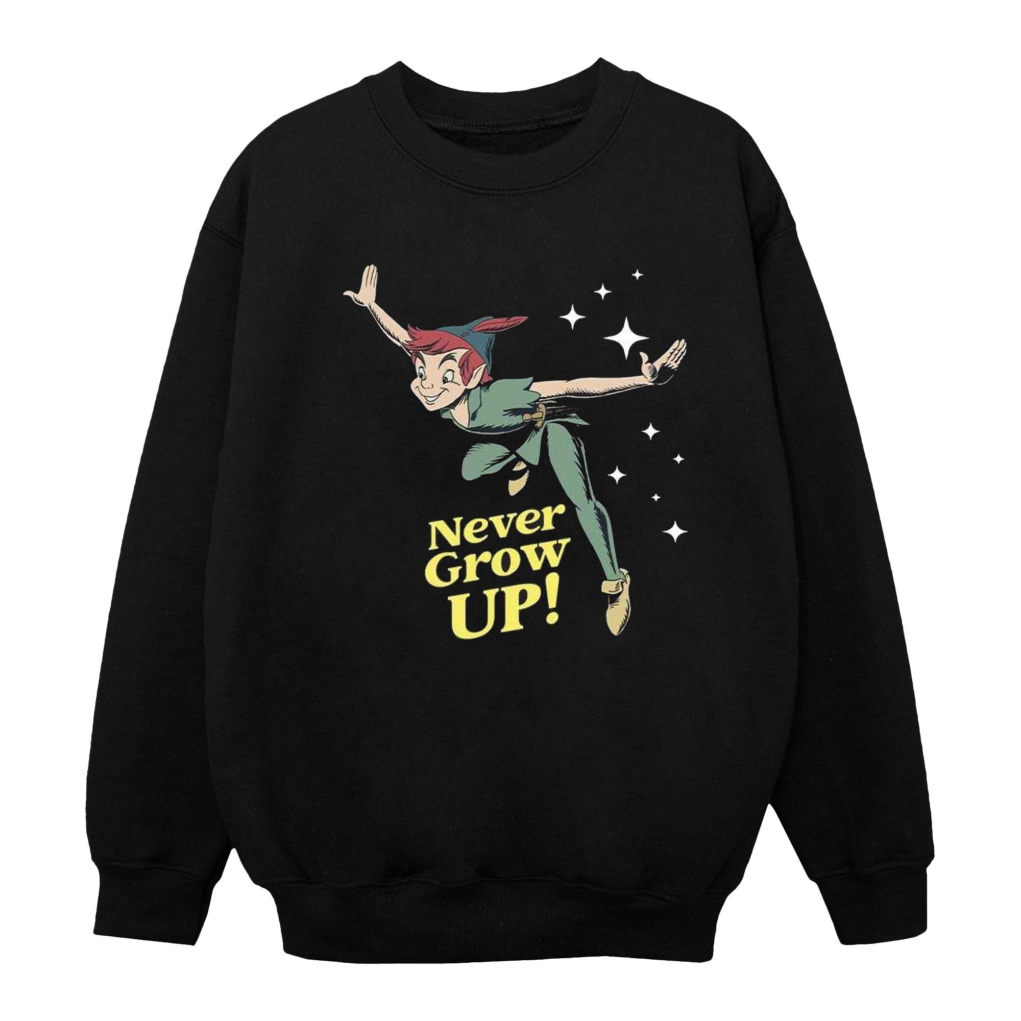 Disney Never Grow Up Sweatshirt
