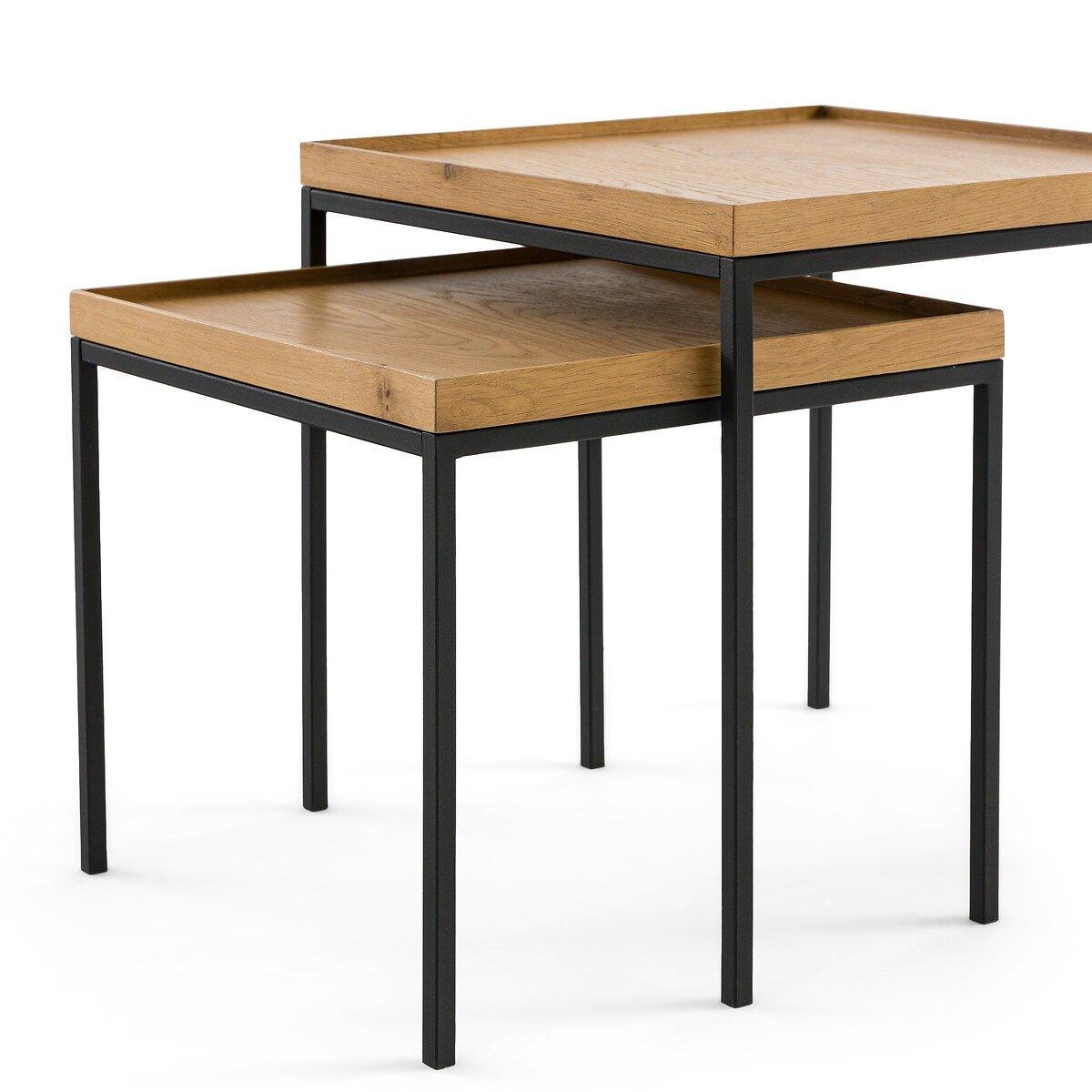 La Redoute Intérieurs 2er-Set Satz-Couchtische Joga