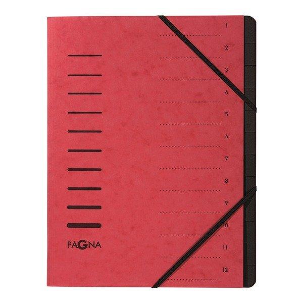 Pagna PAGNA Ordnungsmappe 40059-01 rot 12-teilig