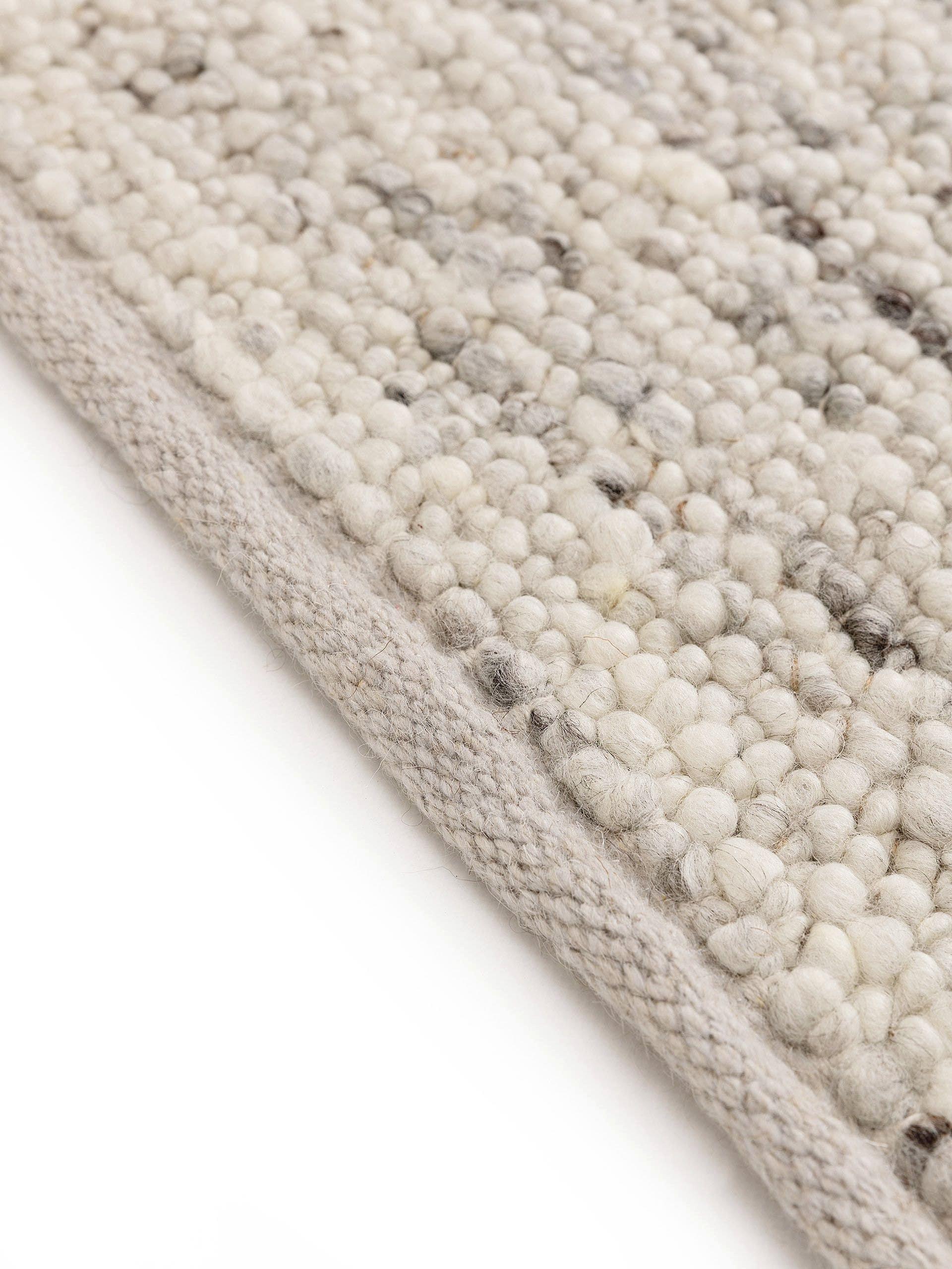 Benuta Wollteppich Finn Ivory Hell