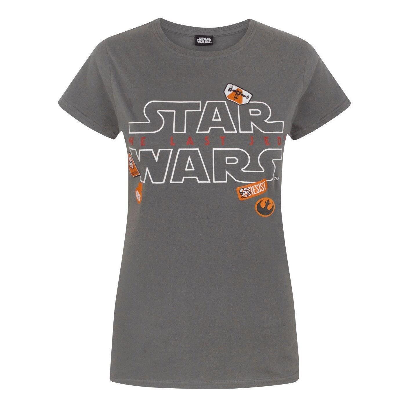 STAR WARS The Last Jedi T-Shirt mit Abzeichen-Design