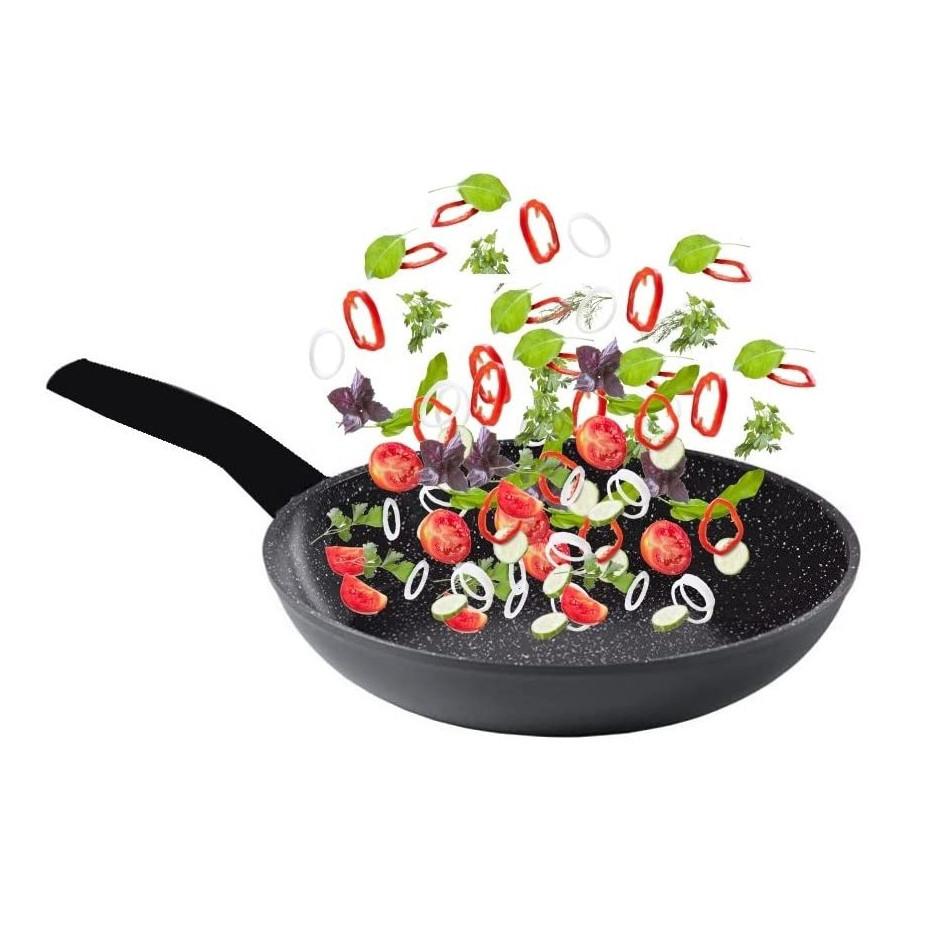 Cheffinger Bratpfanne 28 cm mit Marmoryta - Induktion