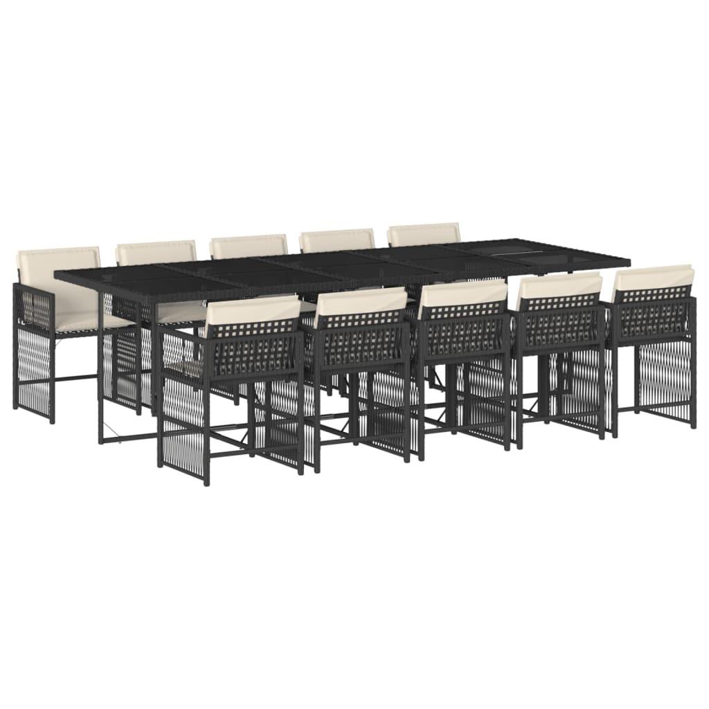 VidaXL Garten essgruppe poly-rattan