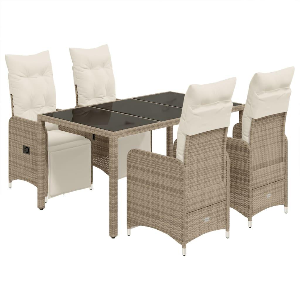 VidaXL Bistro set poly-rattan