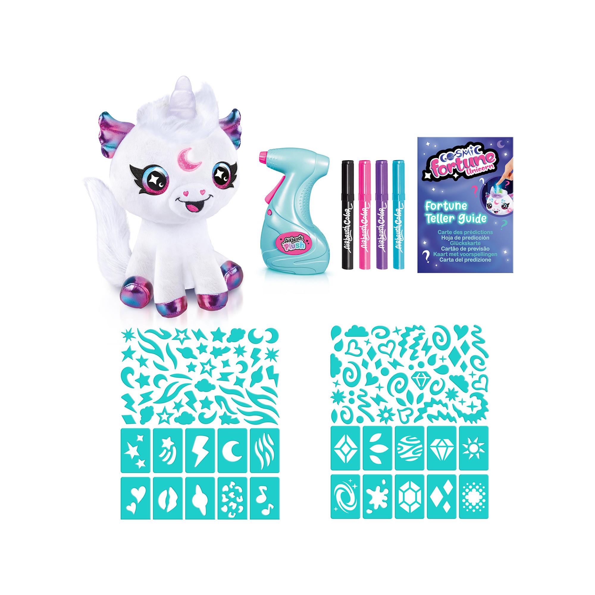 Canal Toys Airbrush Plush Cosmic Unicorn