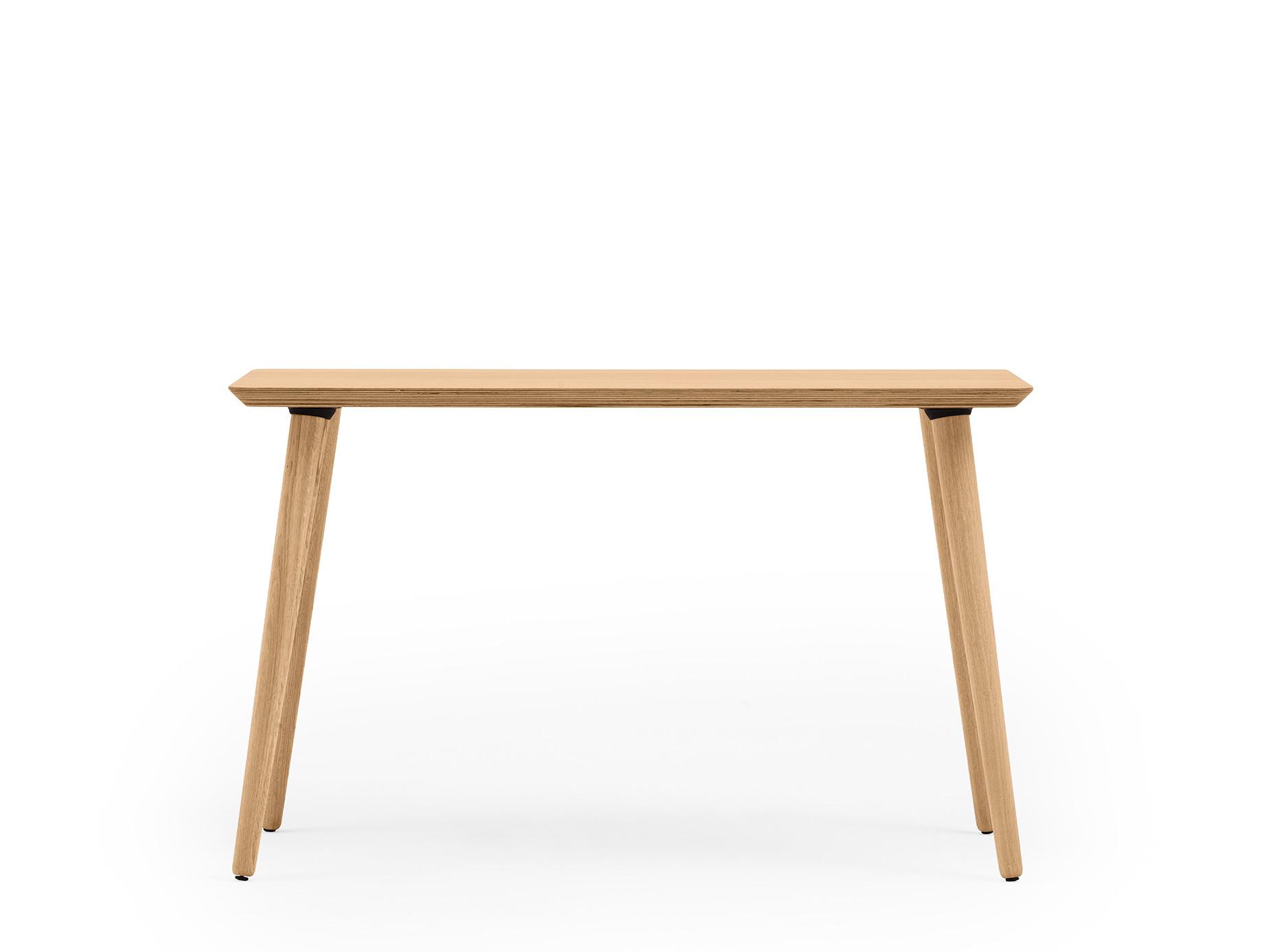 Oakywood Classic Desk - Klassischer Schreibtisch aus Massivholz - Eichenfurnier / 100x50
