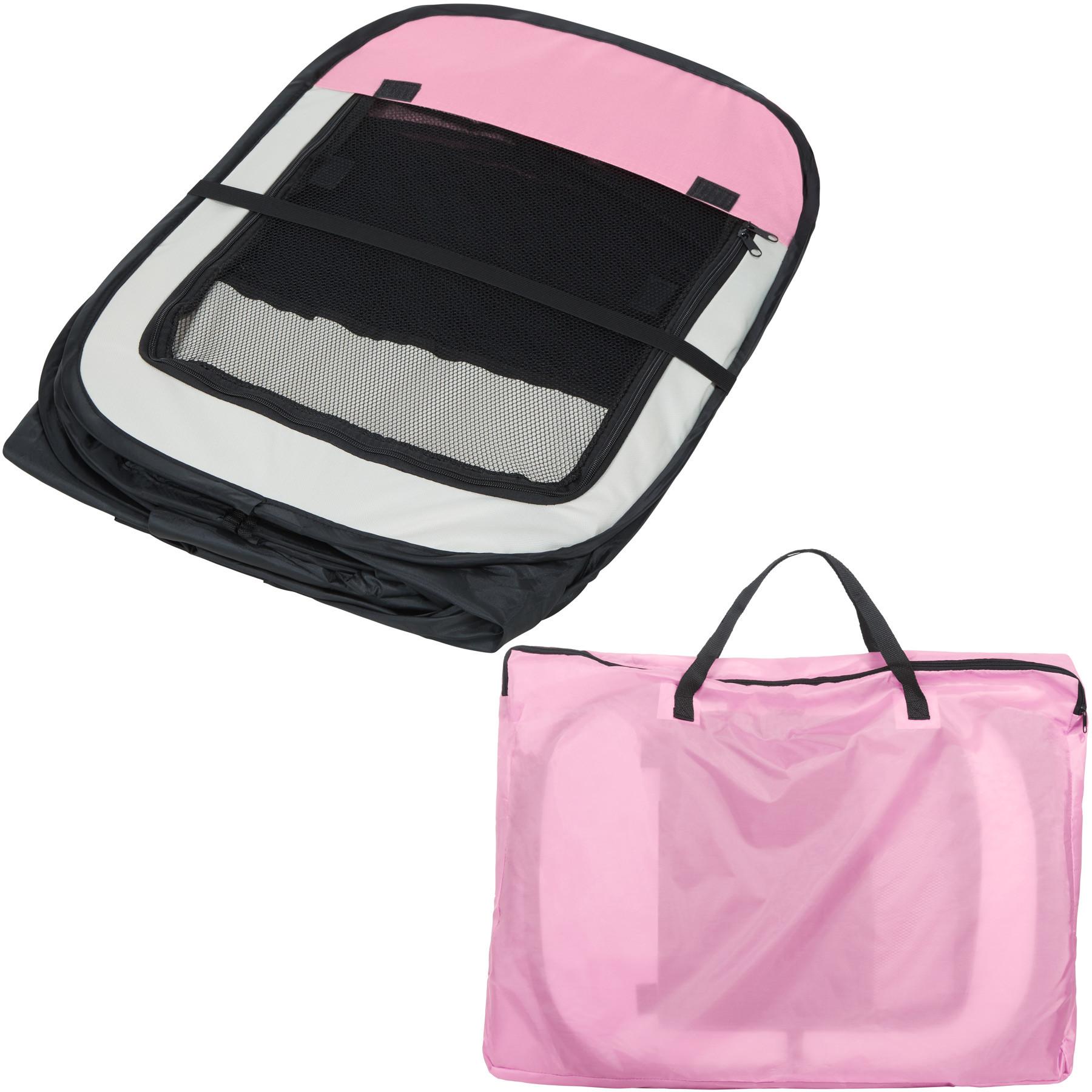 Tectake Tierlaufstall aus Polyester