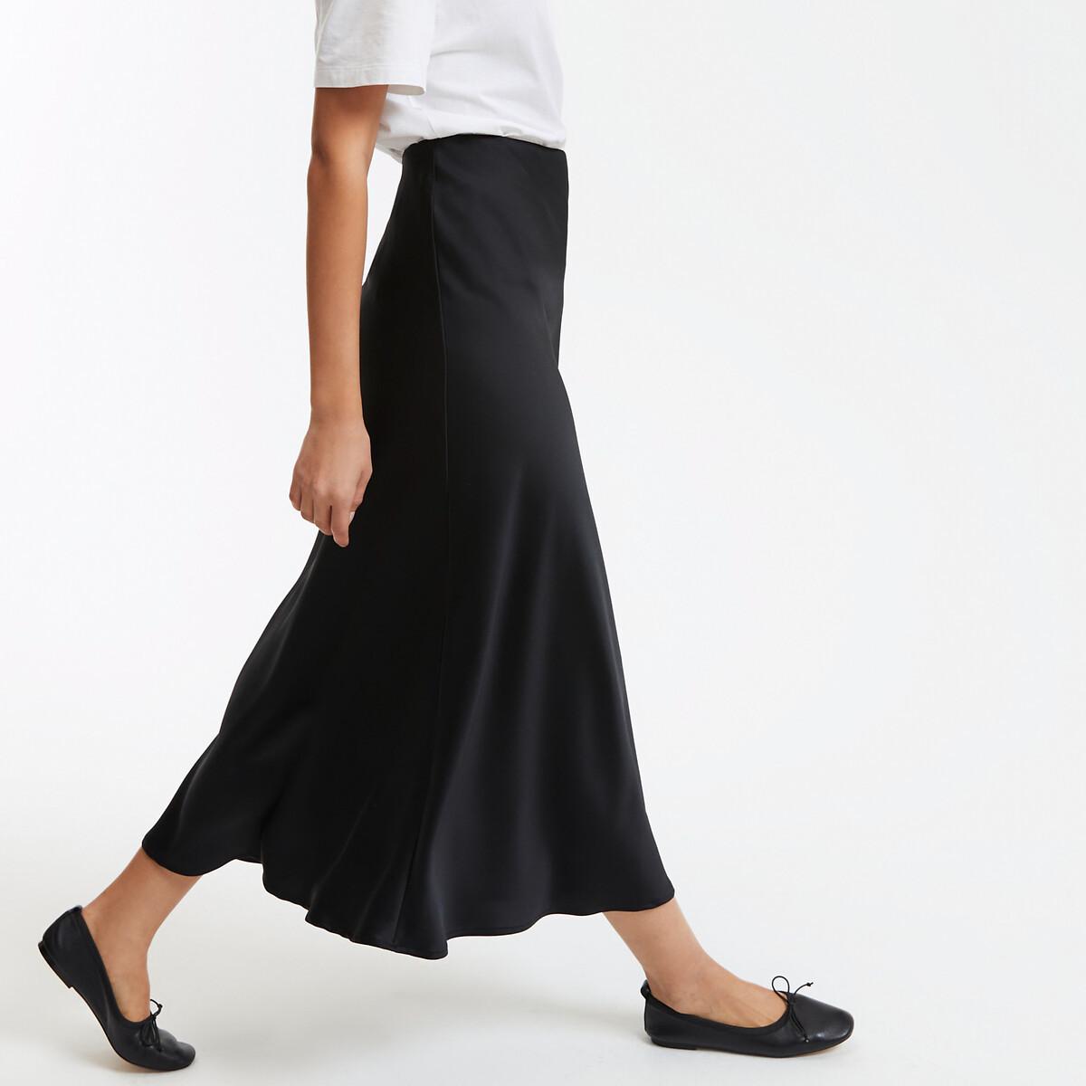 La Redoute Collections Langer Signature Satinrock MARION