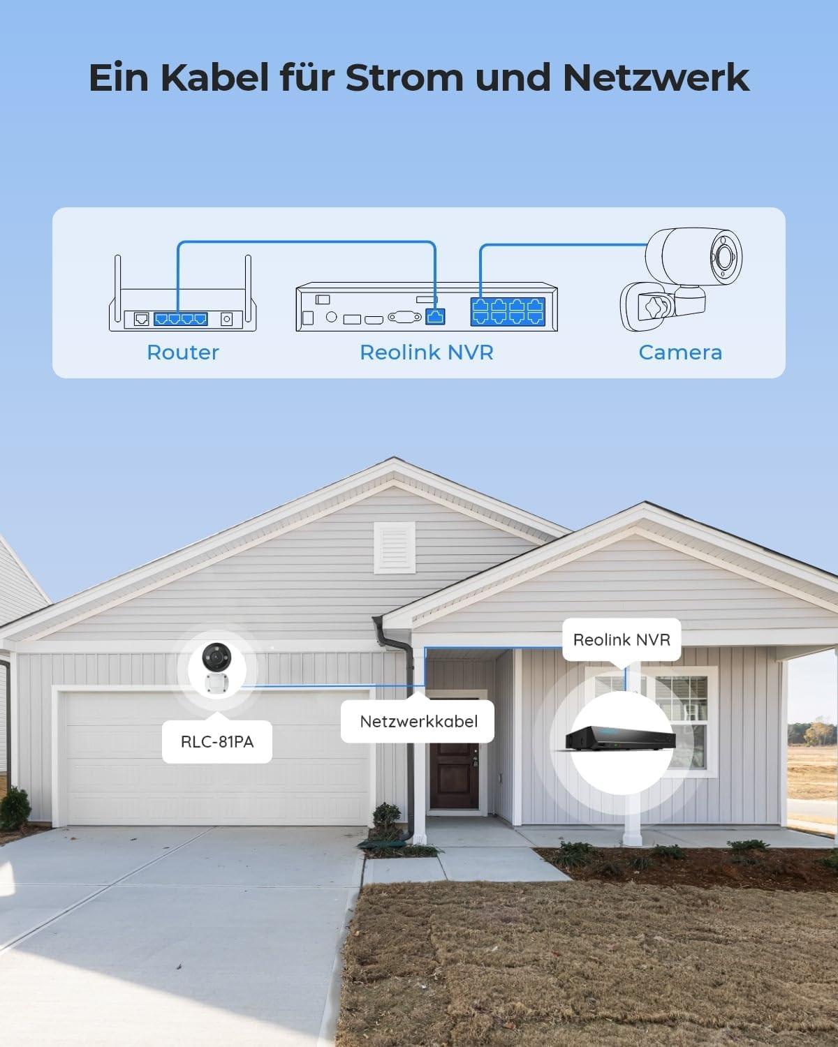 Reolink P330P Outdoor 4K PoE-Kamera