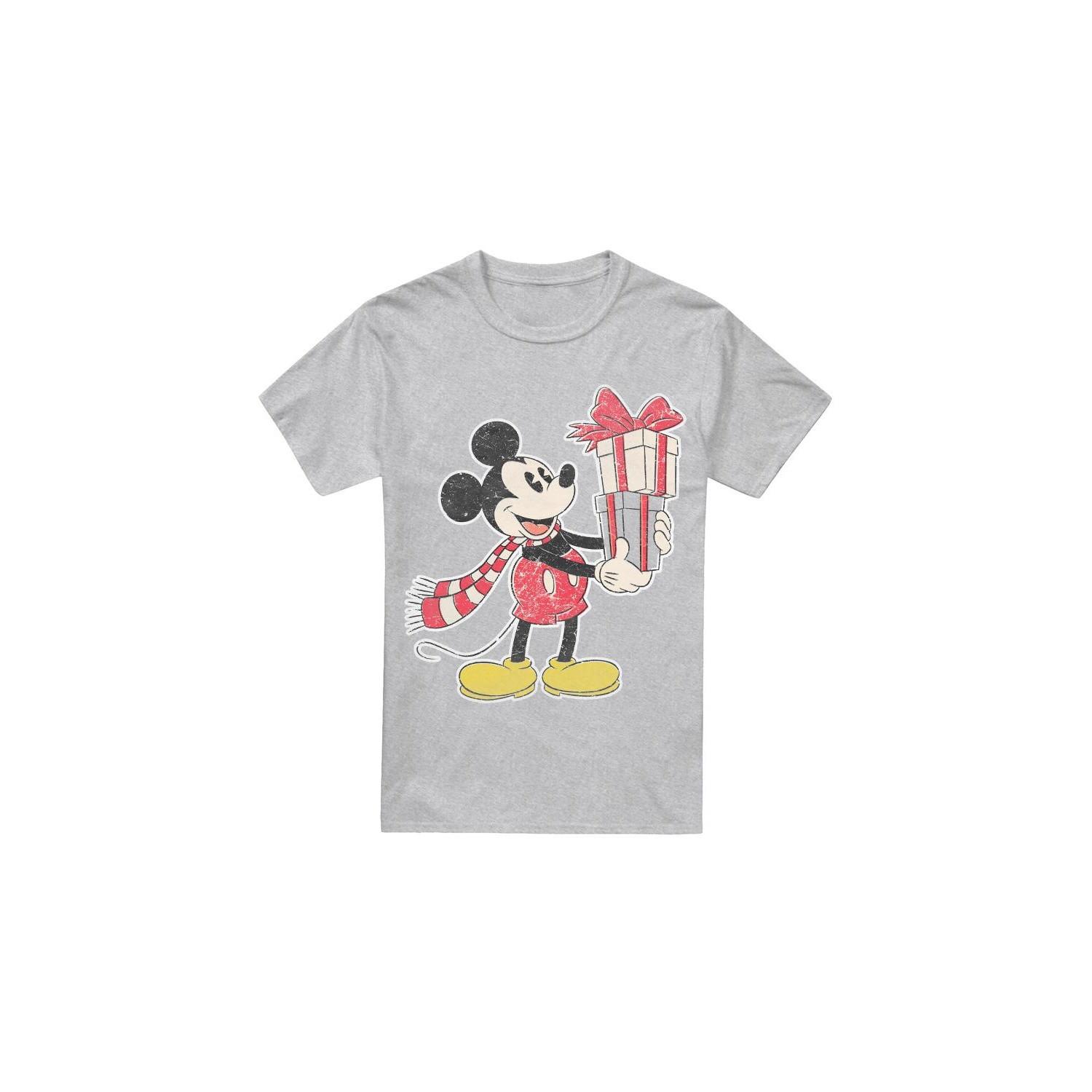 Disney Mickey Mouse Weihnachtliches Design T-Shirt