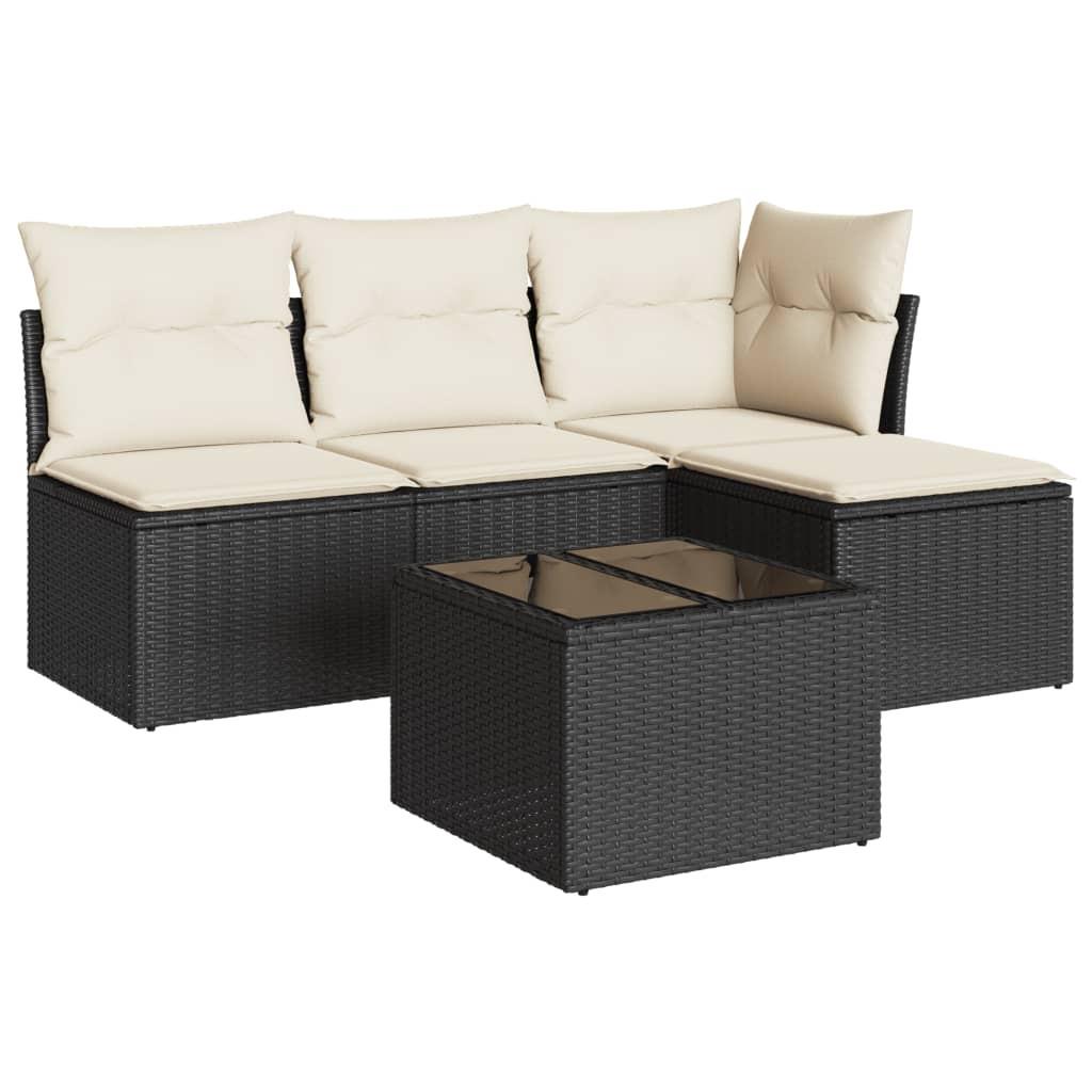 VidaXL Garten sofagarnitur poly-rattan