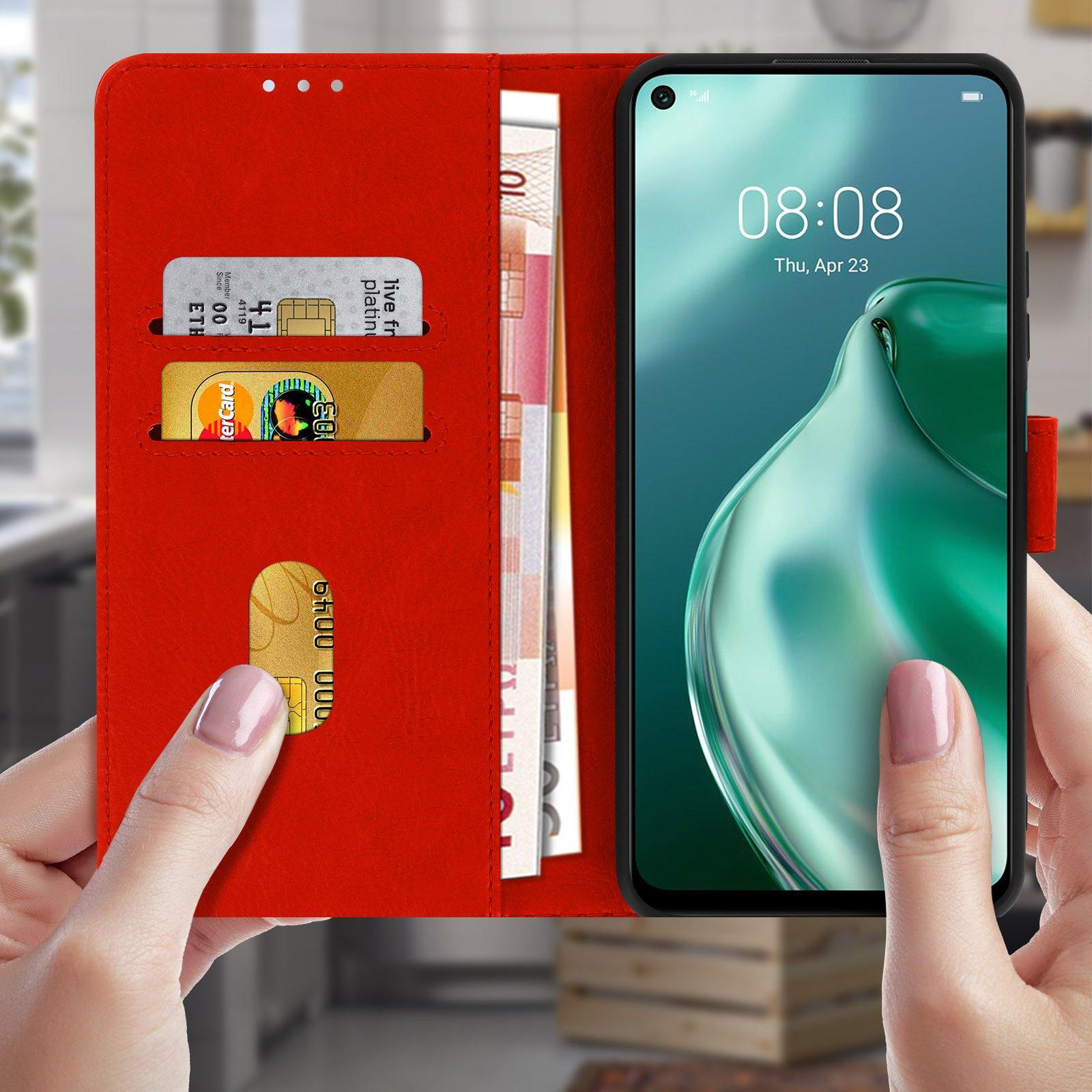Avizar Klappetui Huawei P40 Lite 5G Rot