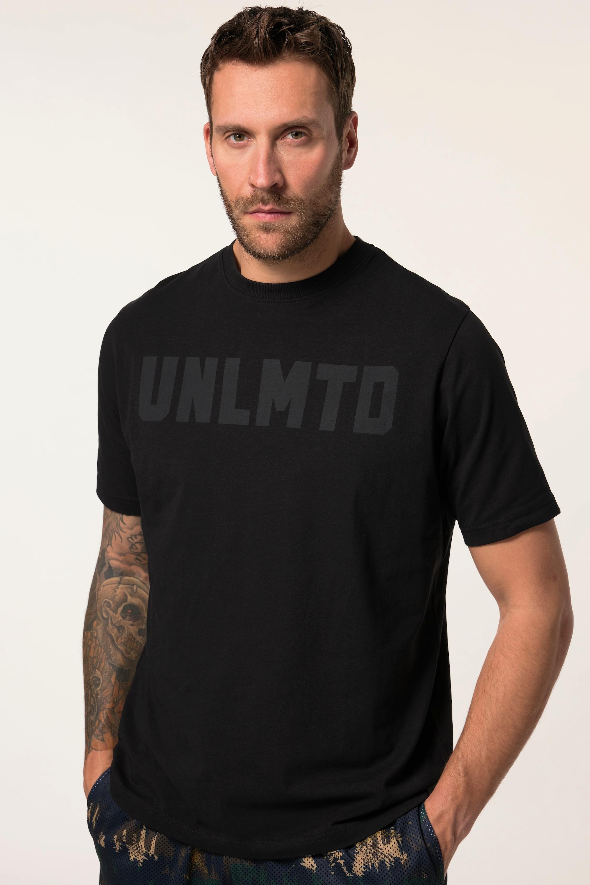 JP1880 Fitness Halbarm T-Shirt mit Print