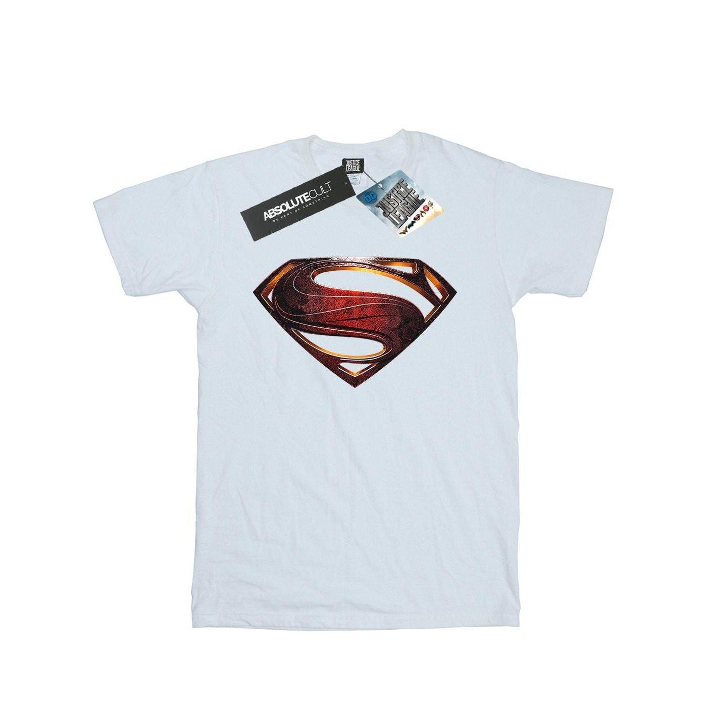 SUPERMAN Distressed Shield Logo T-Shirt