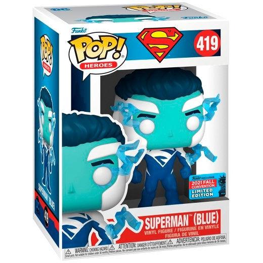 Funko POP-Figur DC Comics Superman Blau Exklusiv