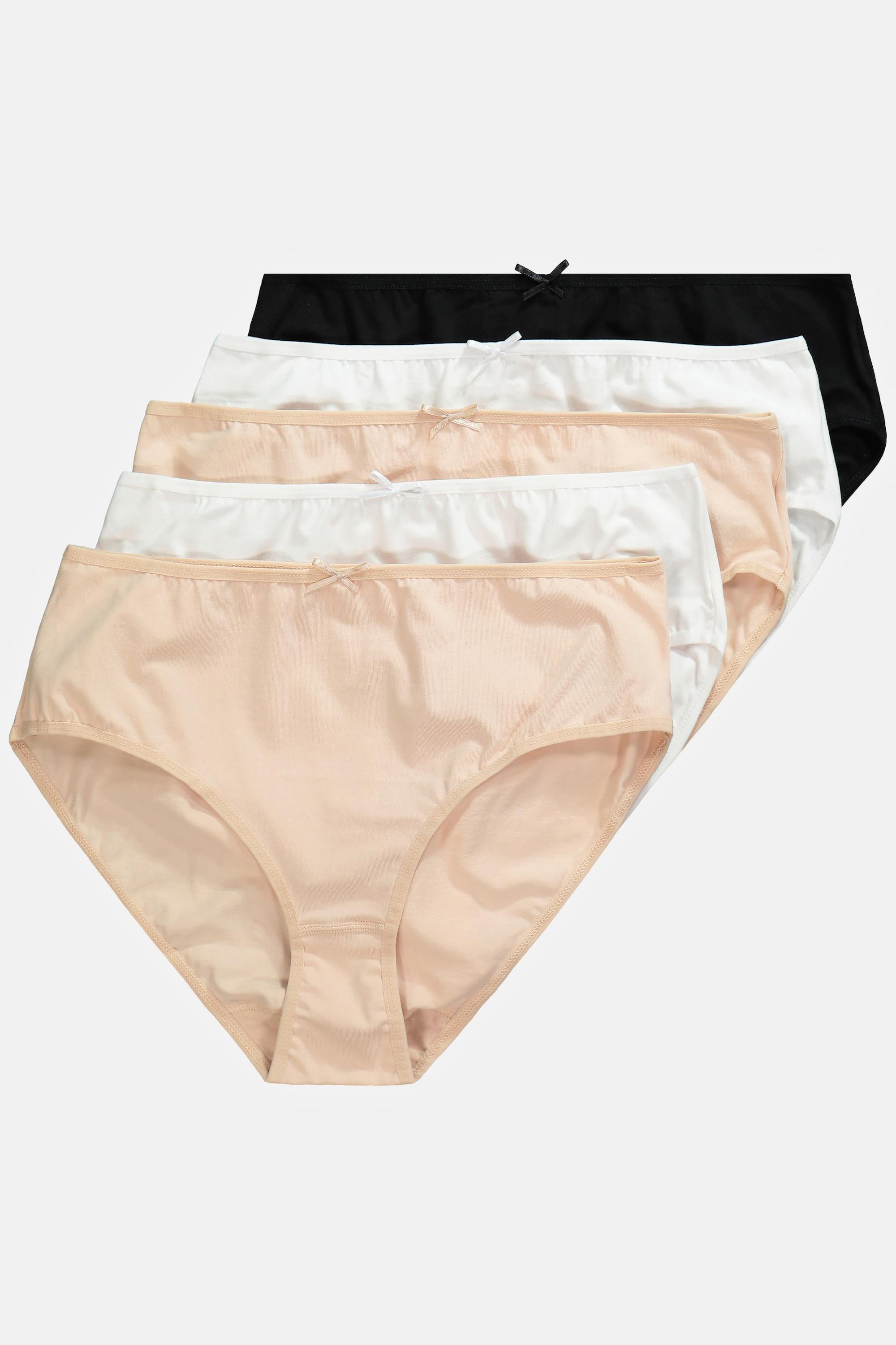 Ulla Popken Slips, 5er-Pack, elastische Qualität