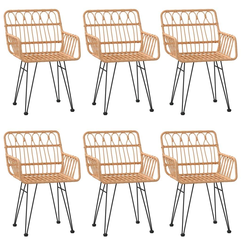 VidaXL Garten essgruppe poly-rattan