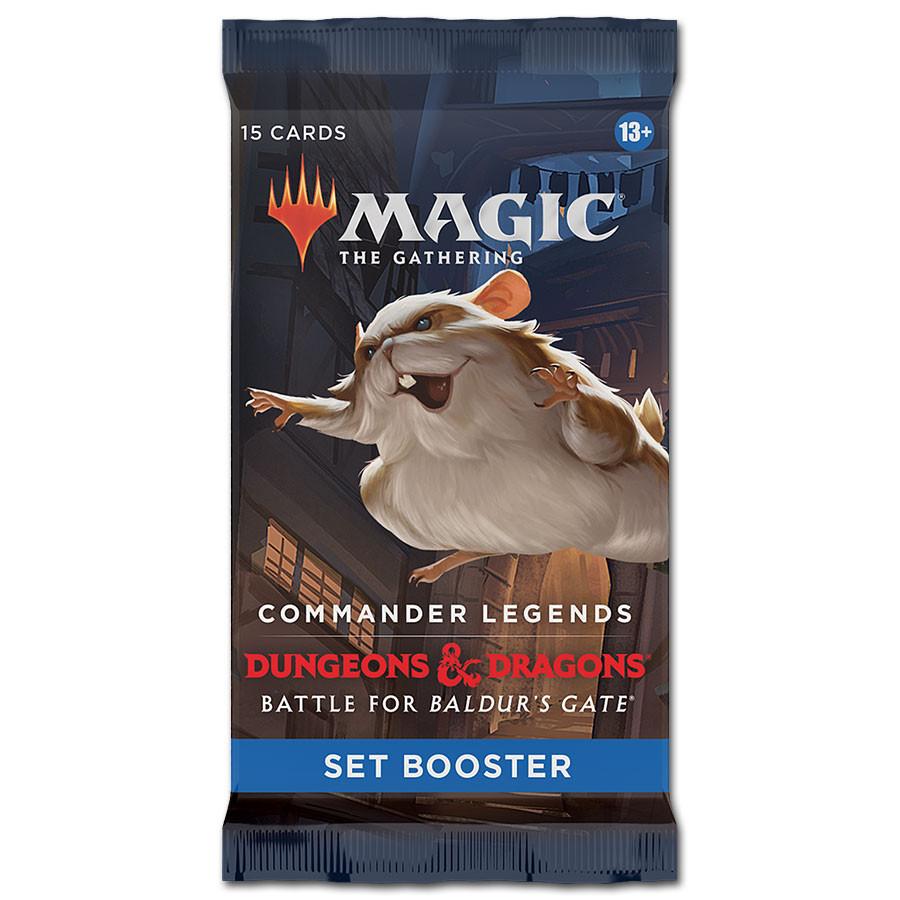 Wizards of the Coast Commander Legends D&D: Battle for Baldur’s Gate Set Booster Box - Magic the Gathering - EN