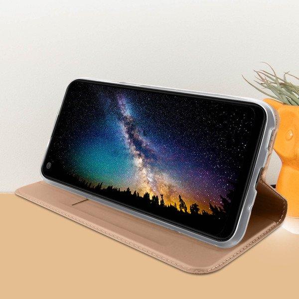 Avizar Klapphülle Galaxy A11 Rosegold