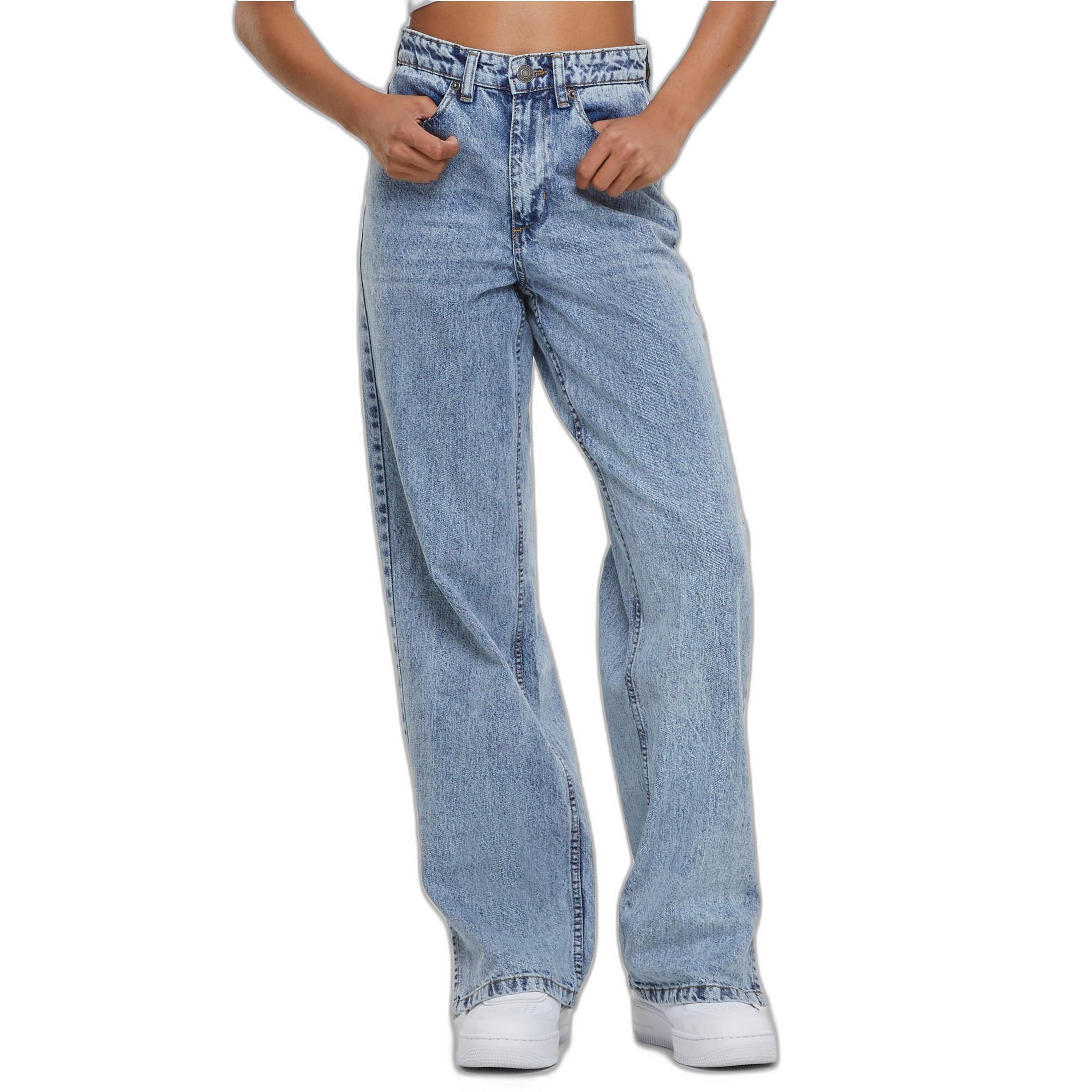 URBAN CLASSICS Jeans mit breitem Beinschlitz