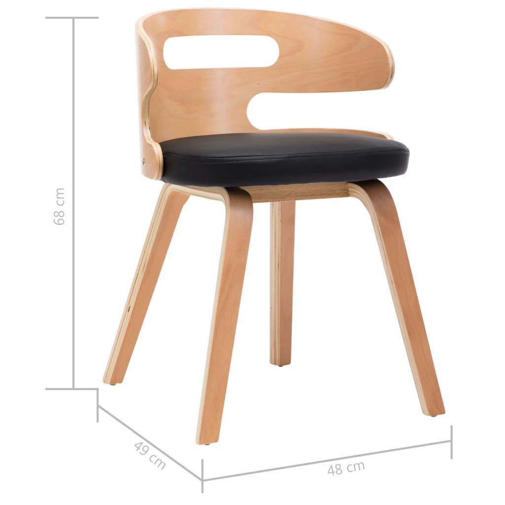 VidaXL Esszimmerstuhl kunstleder