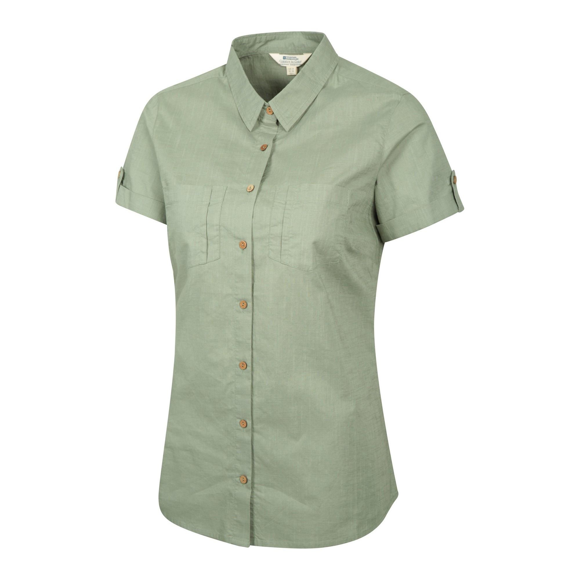 Mountain Warehouse Kurzärmliges Button Down Hemd