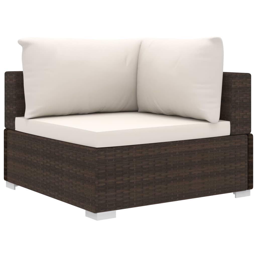 VidaXL Garten-lounge-set poly-rattan