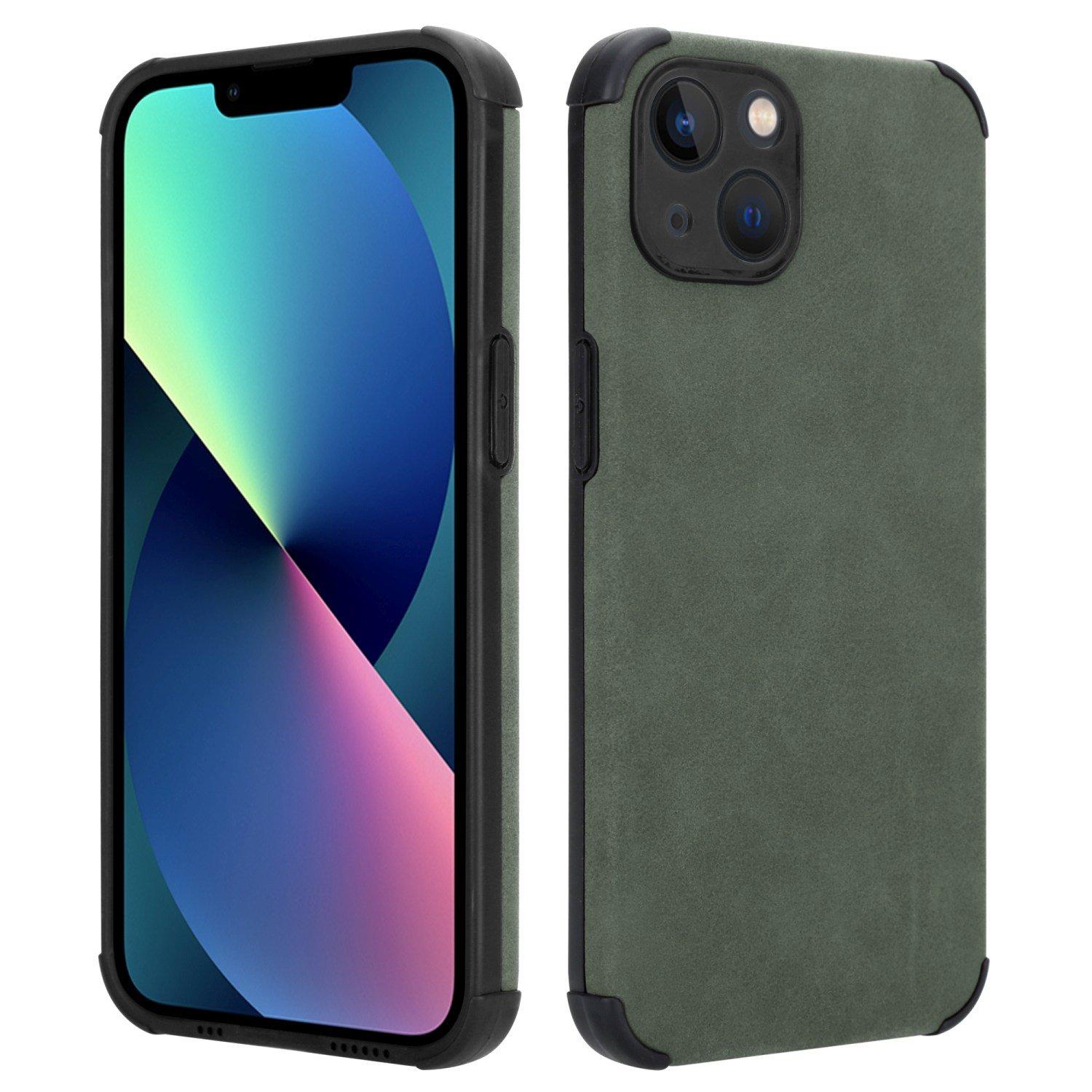 Cadorabo Hülle für Apple iPhone 13 mit Kunst-Wildleder Rückseite