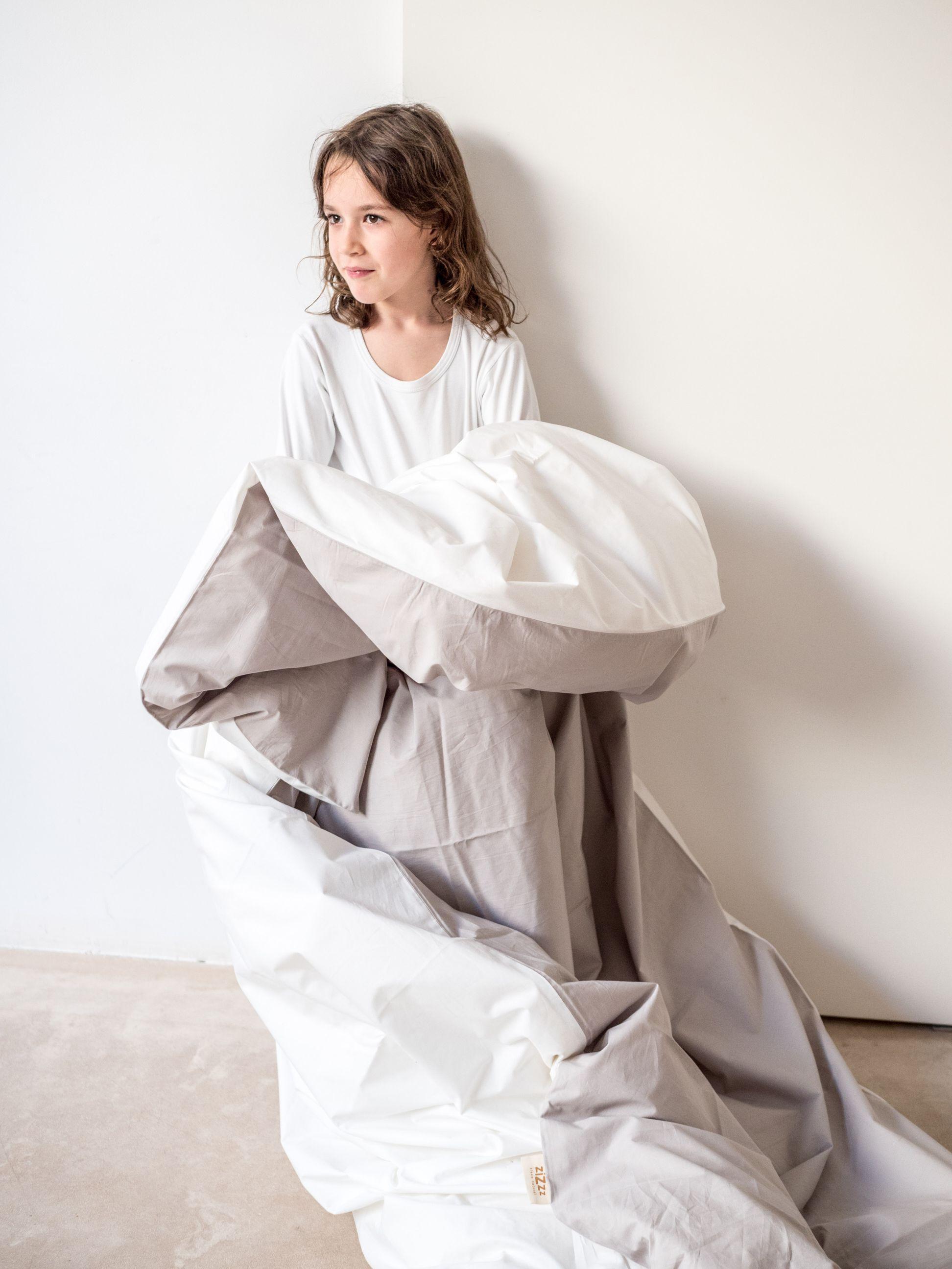 Zizzz Perkal Duvetbezug bio-Baumwolle 140x200 cm