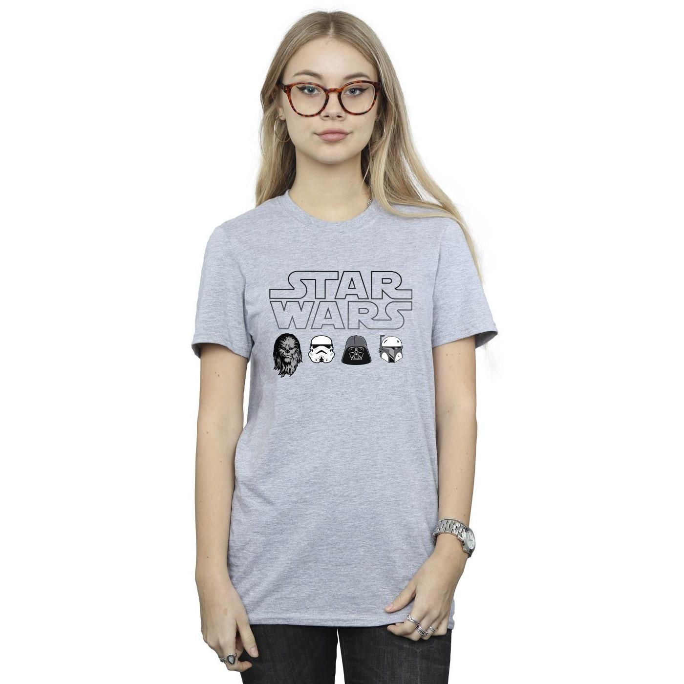 STAR WARS Star Wars Character Heads T-Shirt