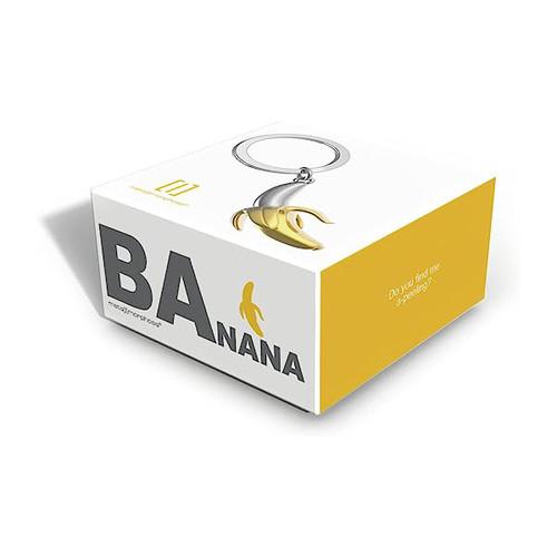 MTM Gifts Schlüsselanhänger Banane