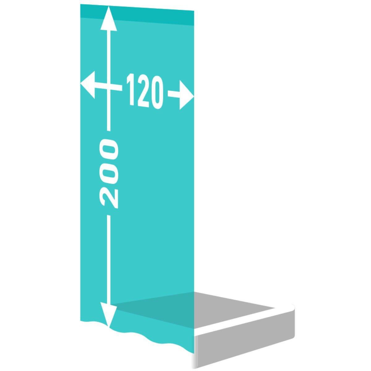 diaqua Duschvorhang Textil Mesh