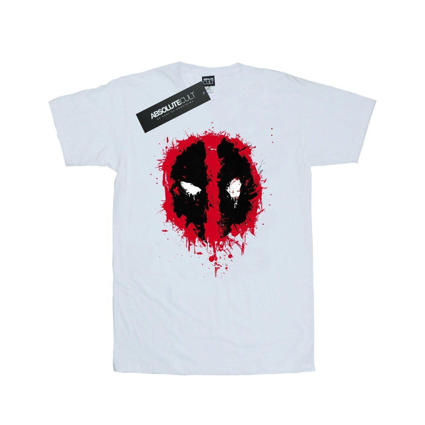 Deadpool Splatter Logo T-Shirt