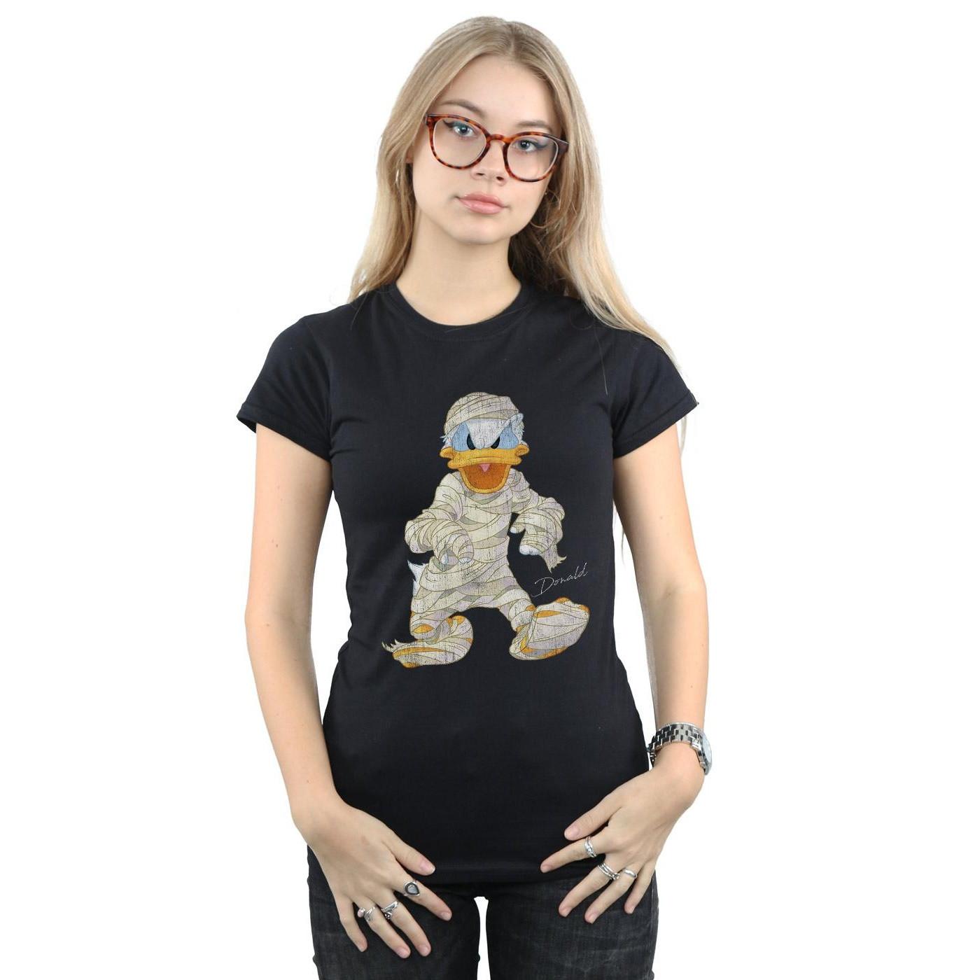 Disney Donald Duck Mumie bedrucktes T-Shirt