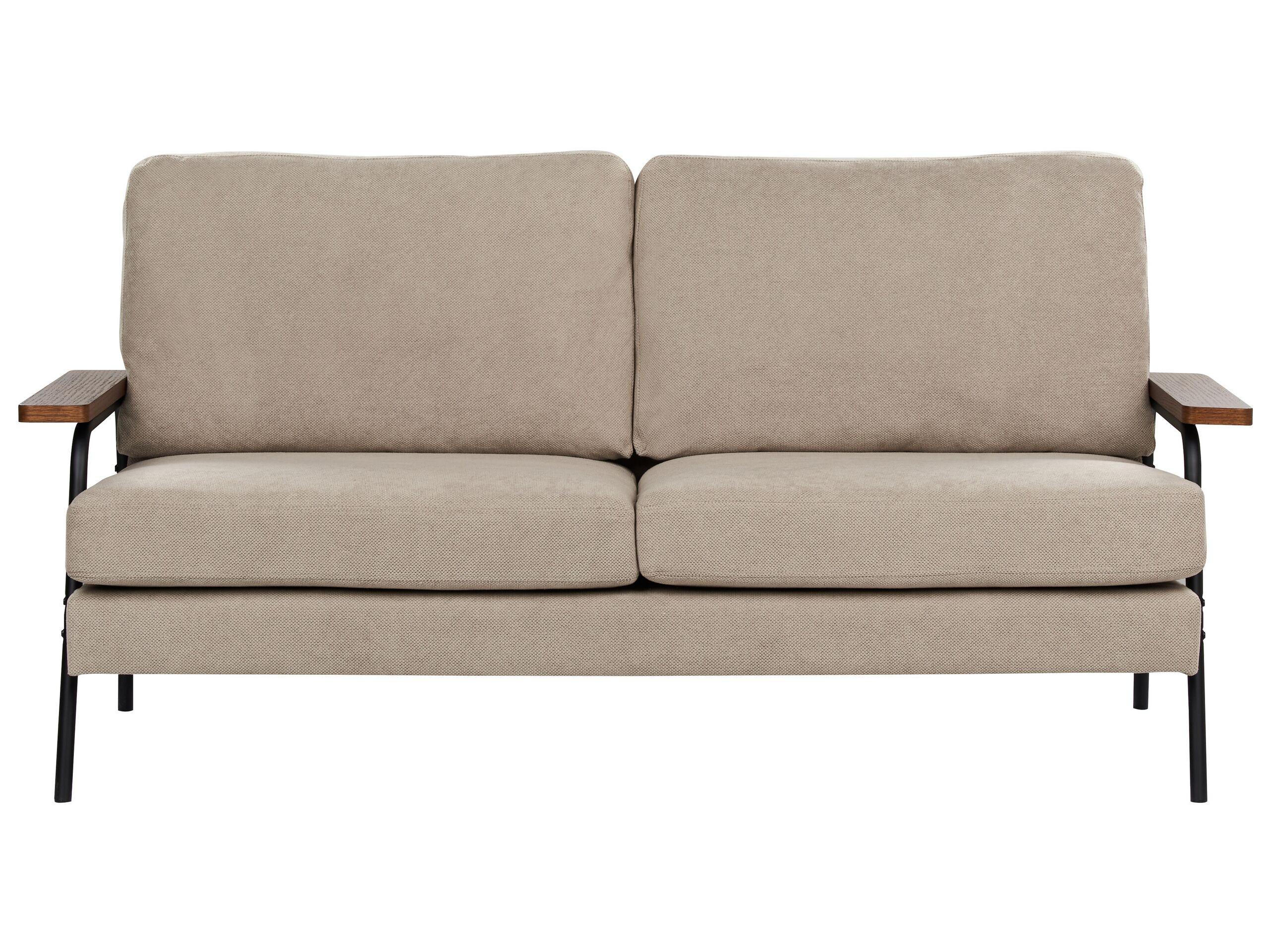 Beliani 3 Sitzer Sofa aus Polyester Klassisch AKRANES
