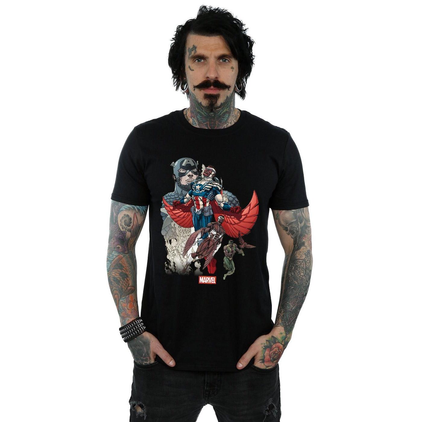 MARVEL Falcon Evolution T-Shirt