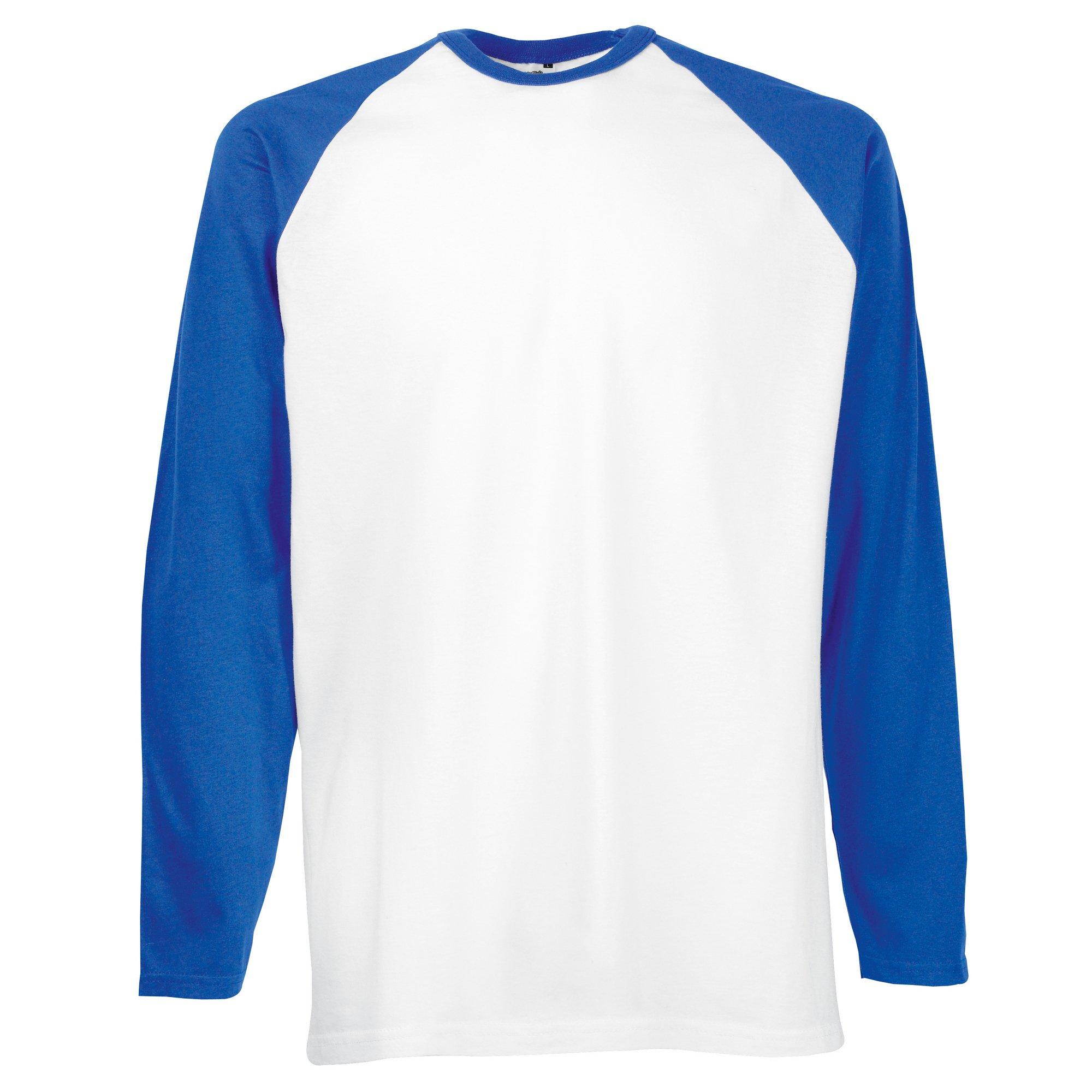 Fruit of the Loom Langärmliges Baseball T-Shirt