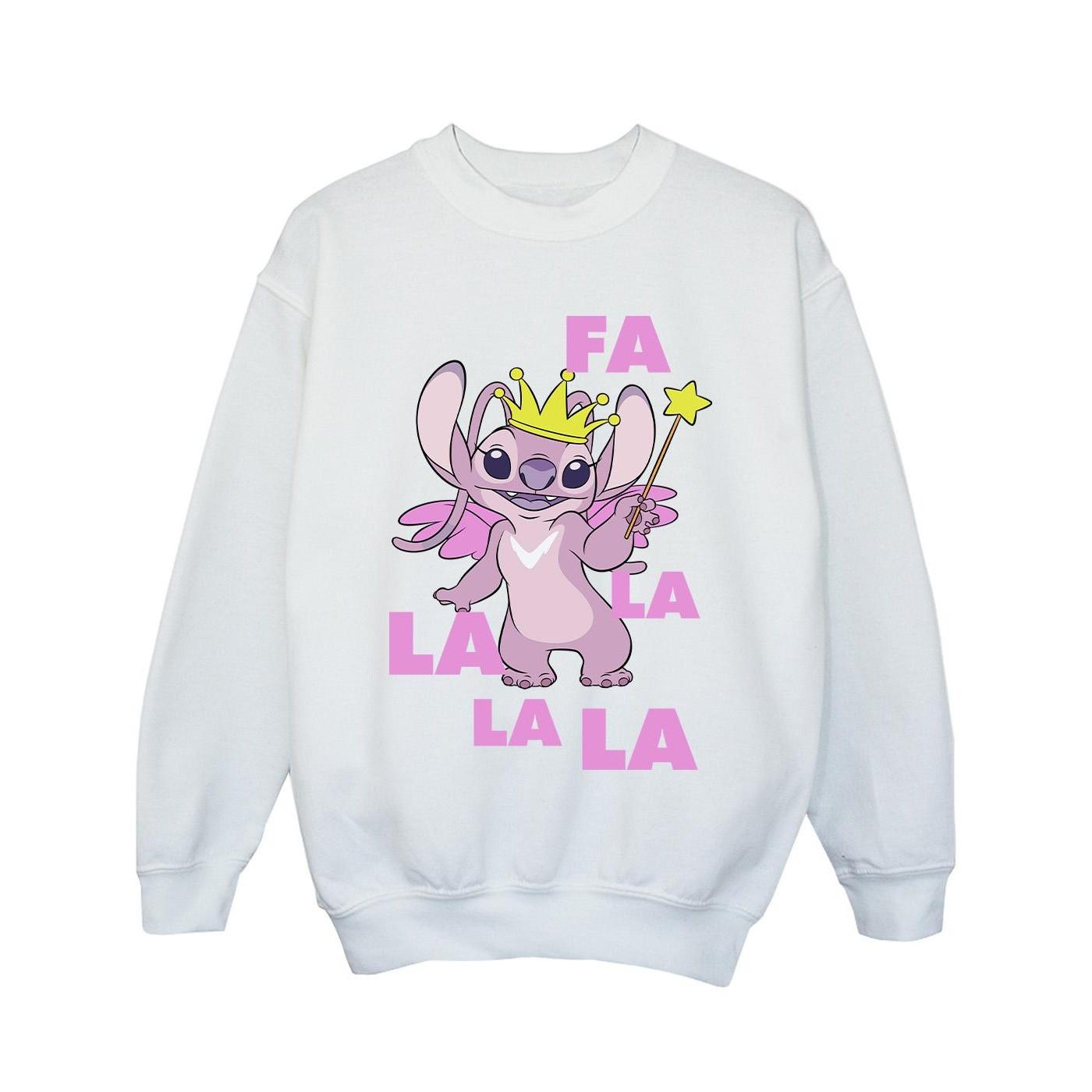 Disney Angel Fa La La Sweatshirt
