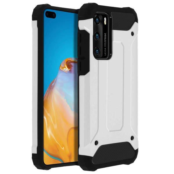 Avizar Defender II Hülle Huawei P40 Silber