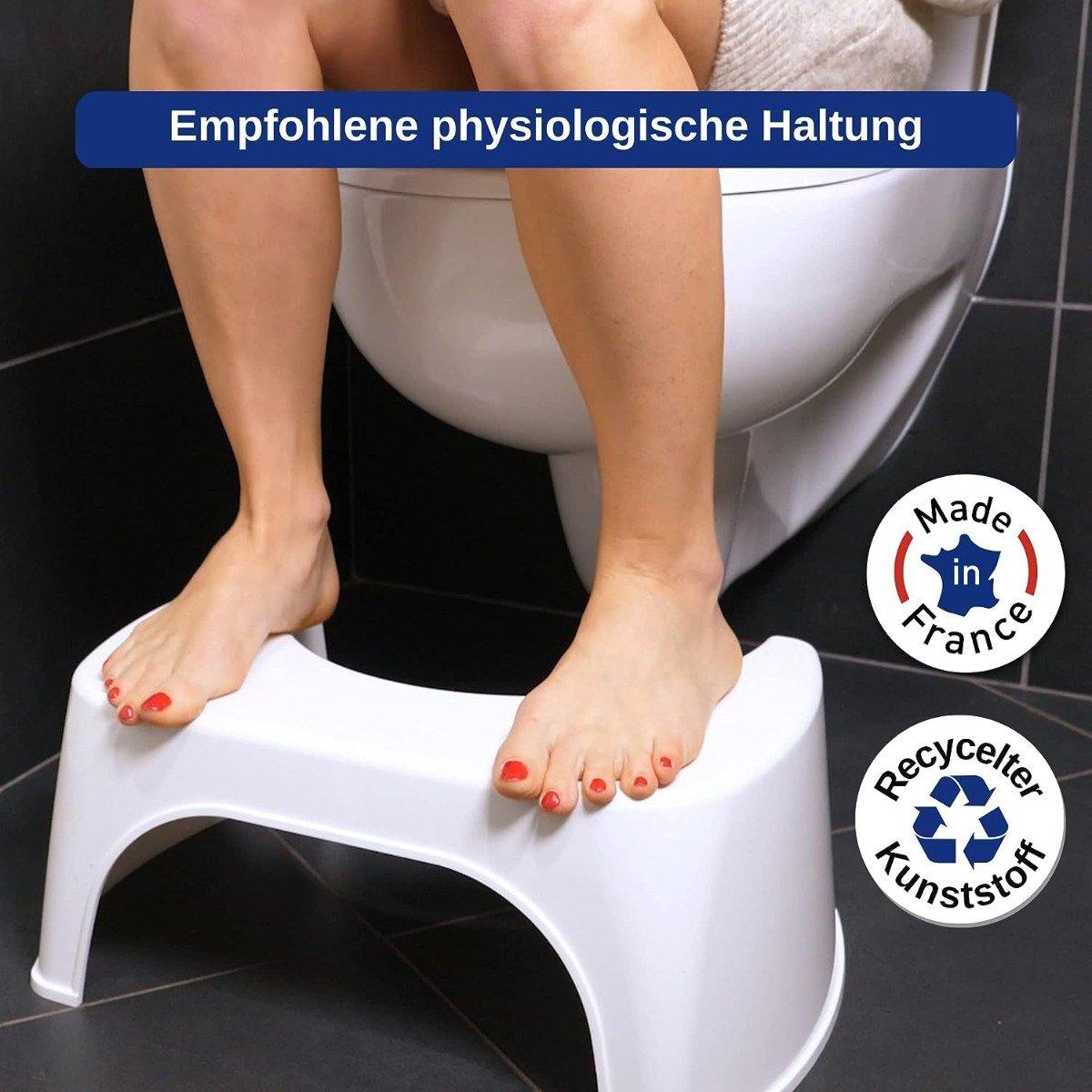 Well Care Toilettenhocker Weiss