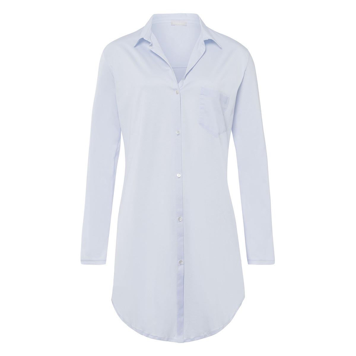 HANRO Cotton Deluxe - Nachthemd Langarm