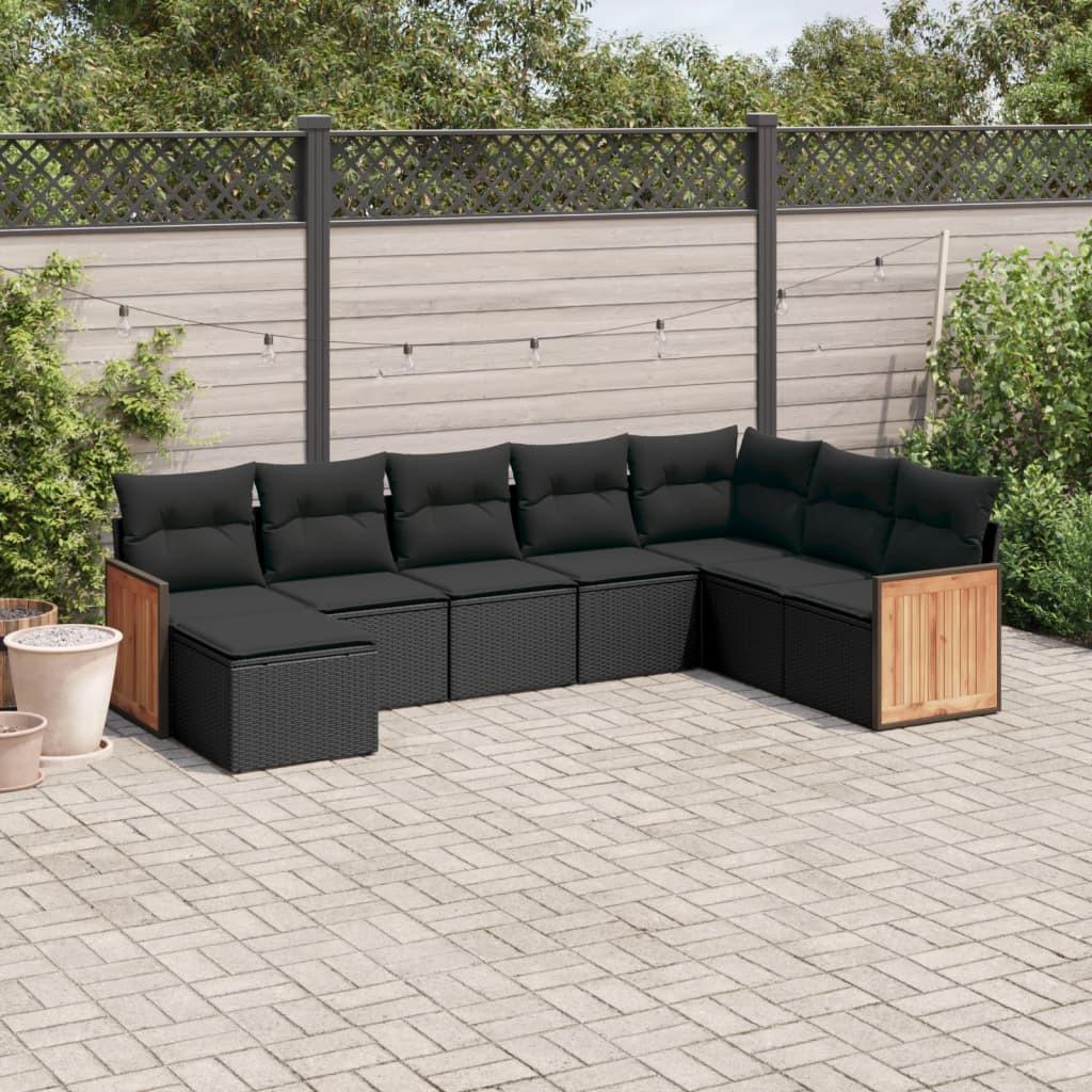 VidaXL Garten sofagarnitur poly-rattan