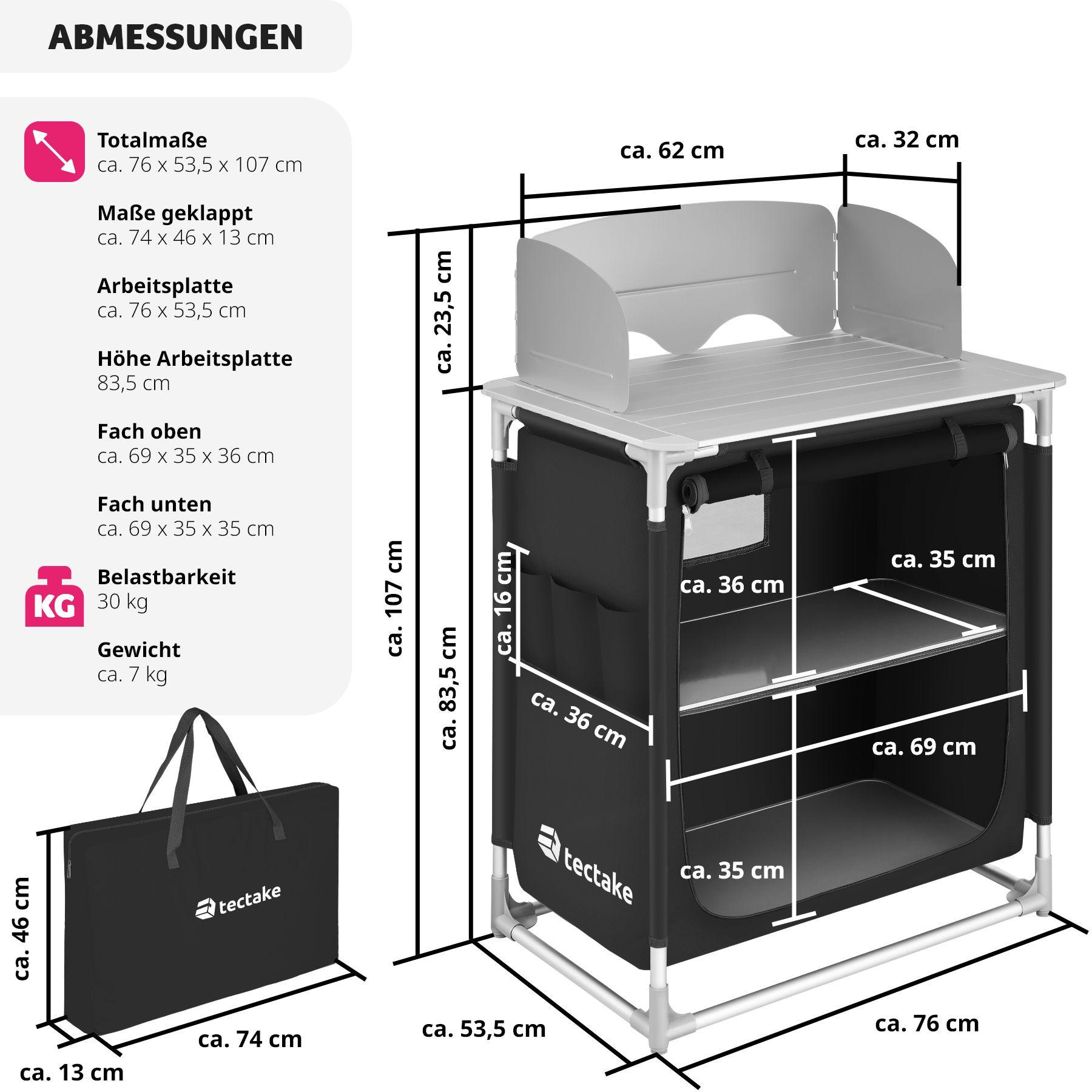 Tectake Campingküche